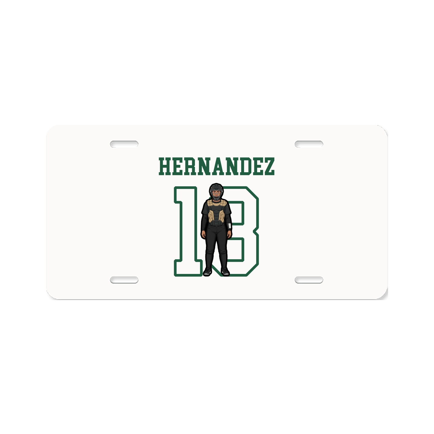 License Plate — Shirsey in Classic