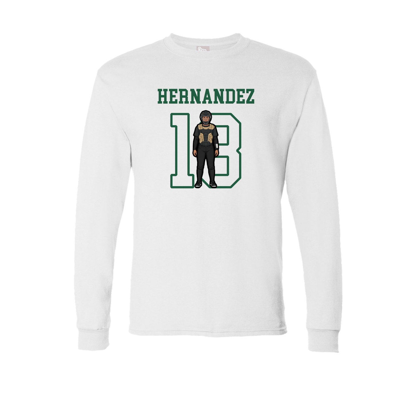 Long Sleeve Tee — Shirsey in White