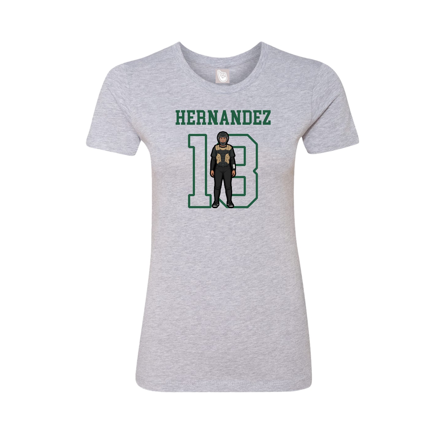 Womens Tee — Shirsey in Grey