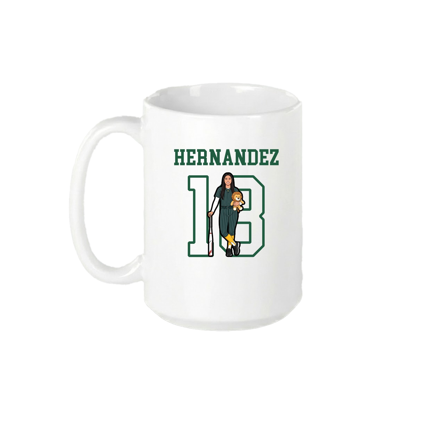 15oz Coffee Mug — Shirsey in White
