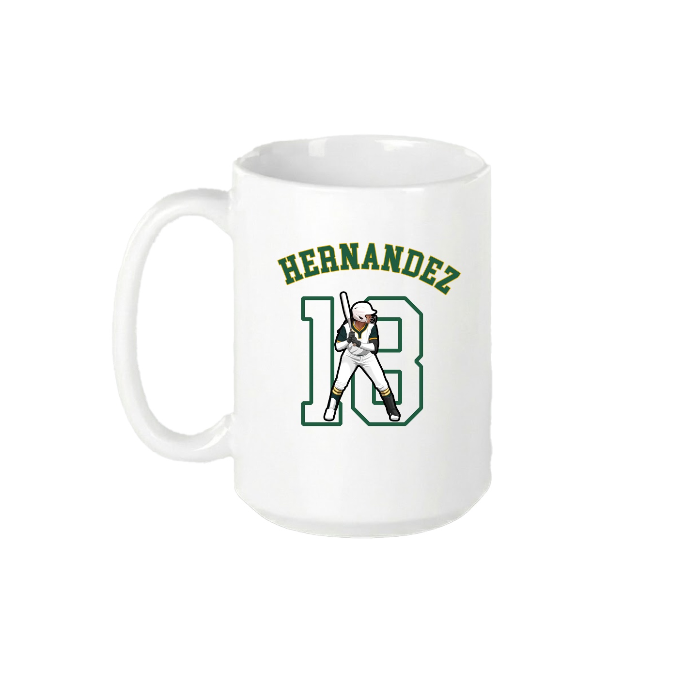 15oz Coffee Mug — Shirsey Arch in White