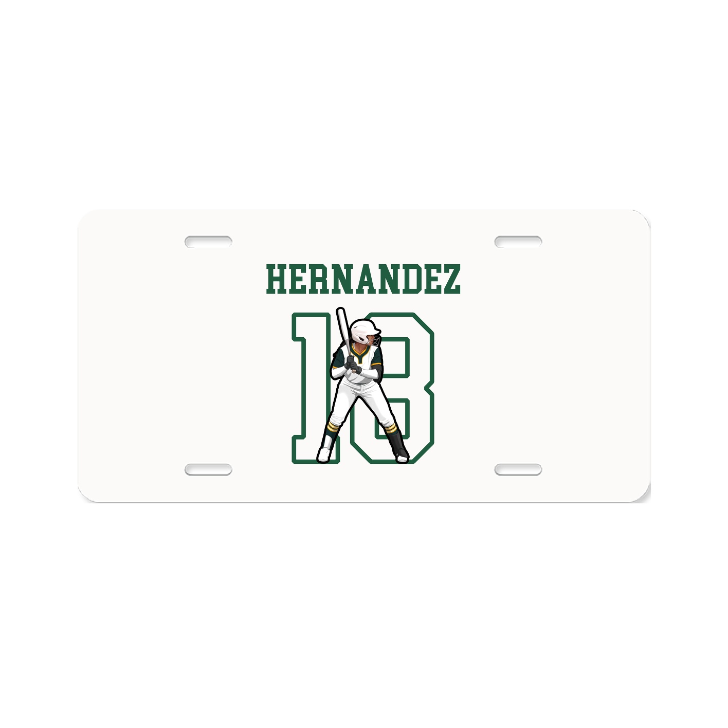 License Plate — Shirsey in Classic
