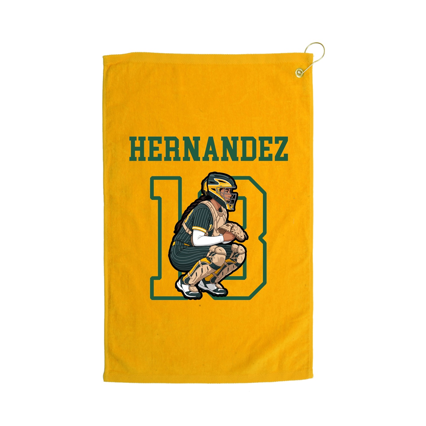 Golf Towel — Shirsey in Gold