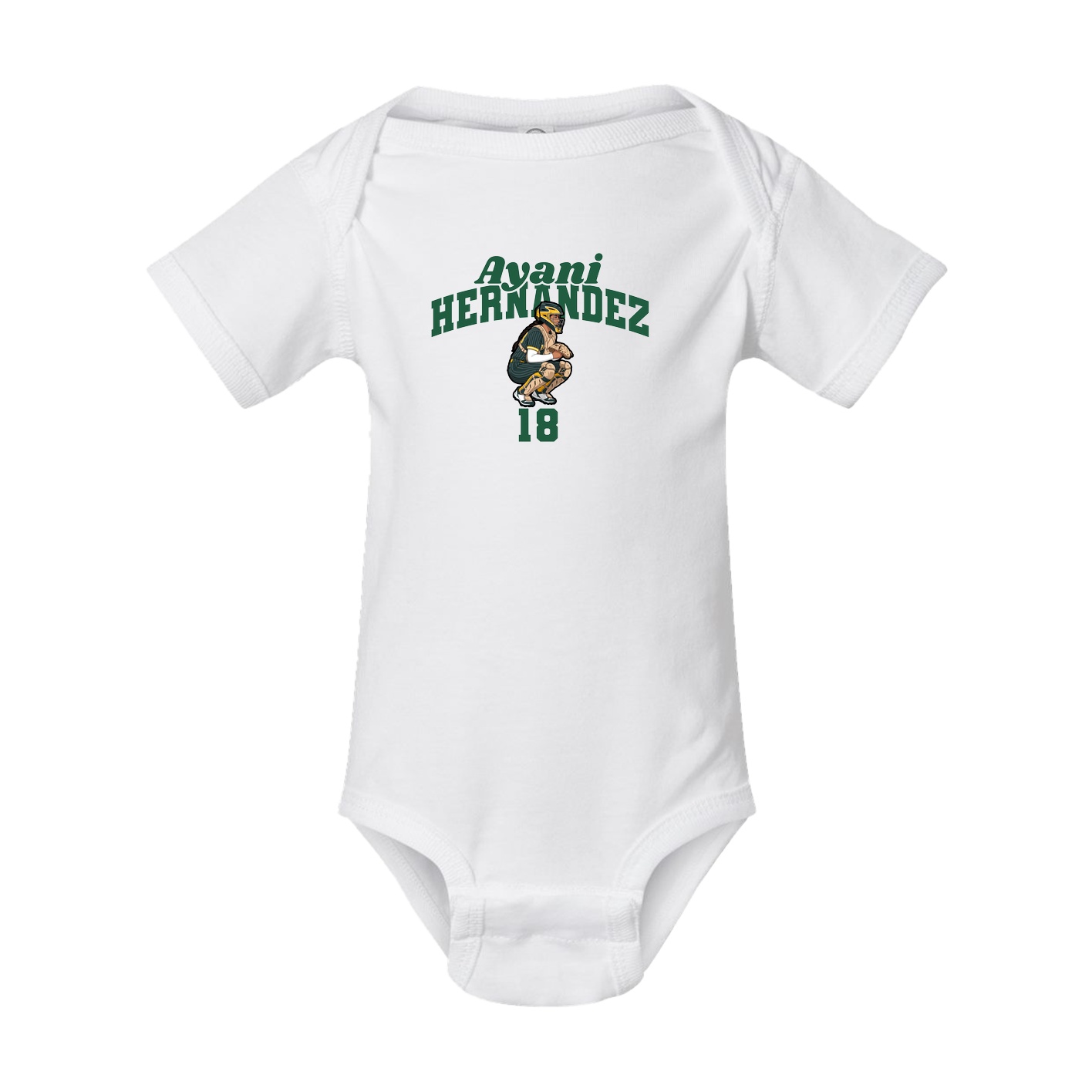 Baby Onesie — Signature Arch in White