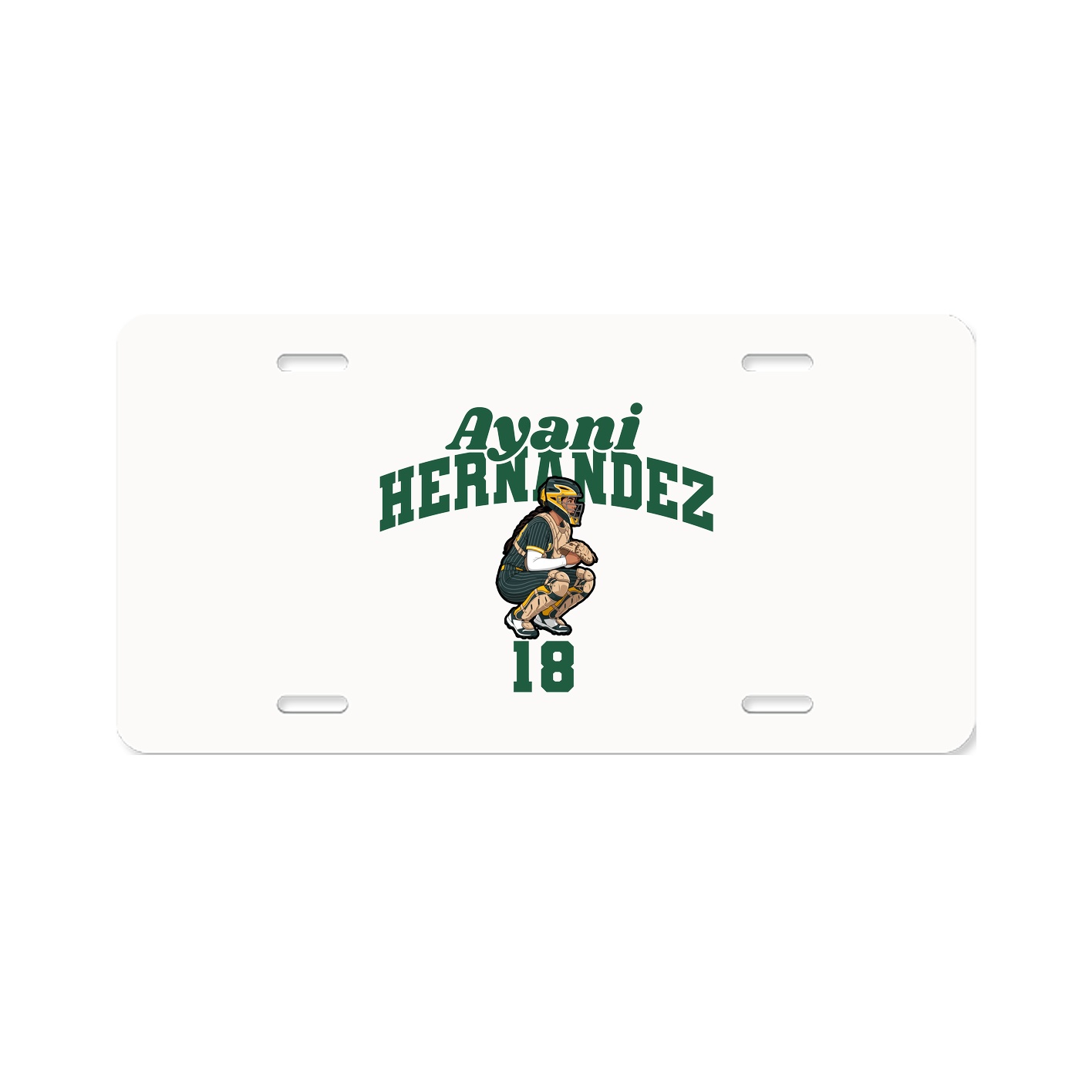 License Plate — Signature Arch in Classic