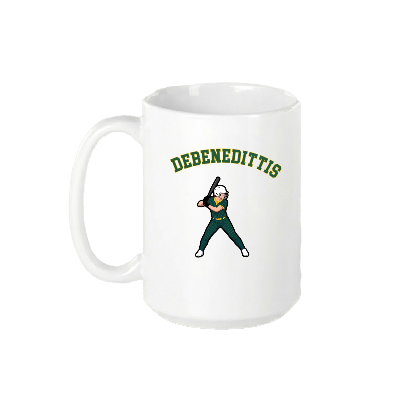 15oz Coffee Mug — Shirsey Arch in White