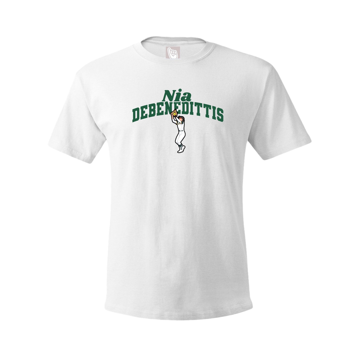 Youth Tee — Signature Arch in White