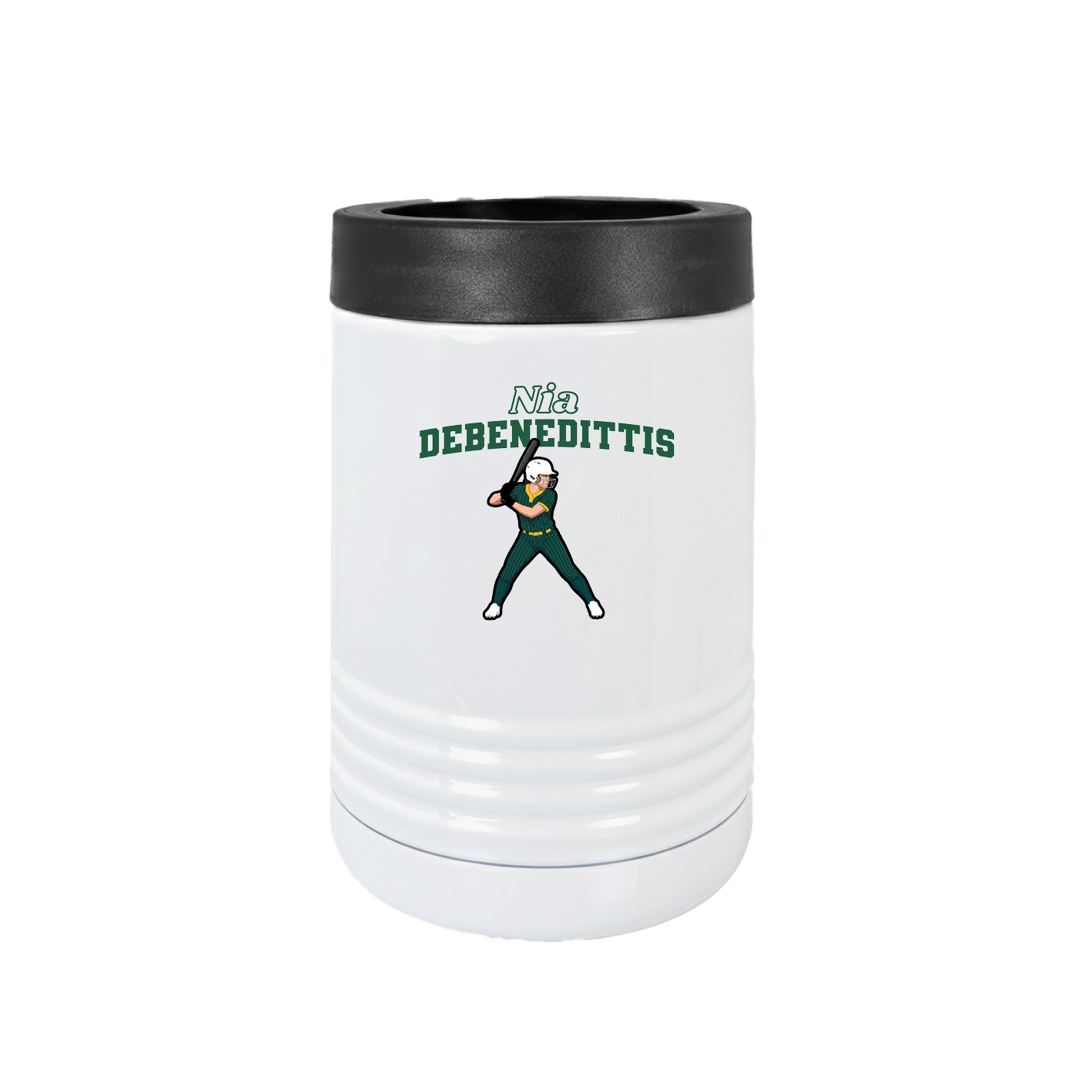 Beverage Holder — Name Arch in White