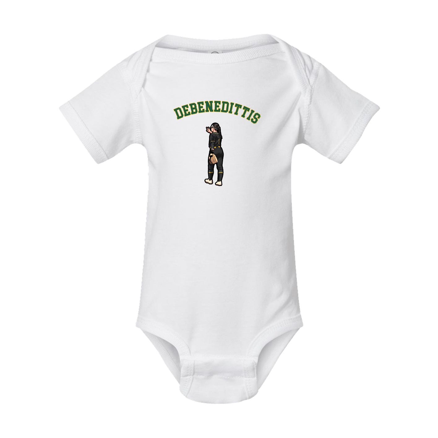 Baby Onesie — Shirsey Arch in White