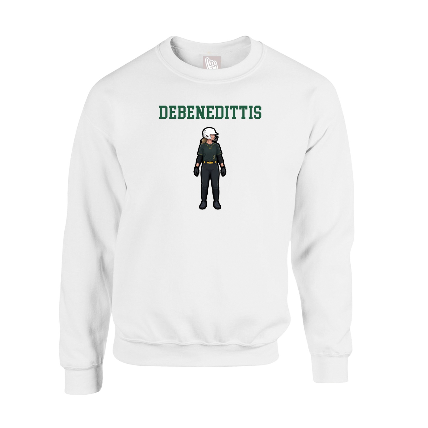 Fleece Crew — Shirsey in White