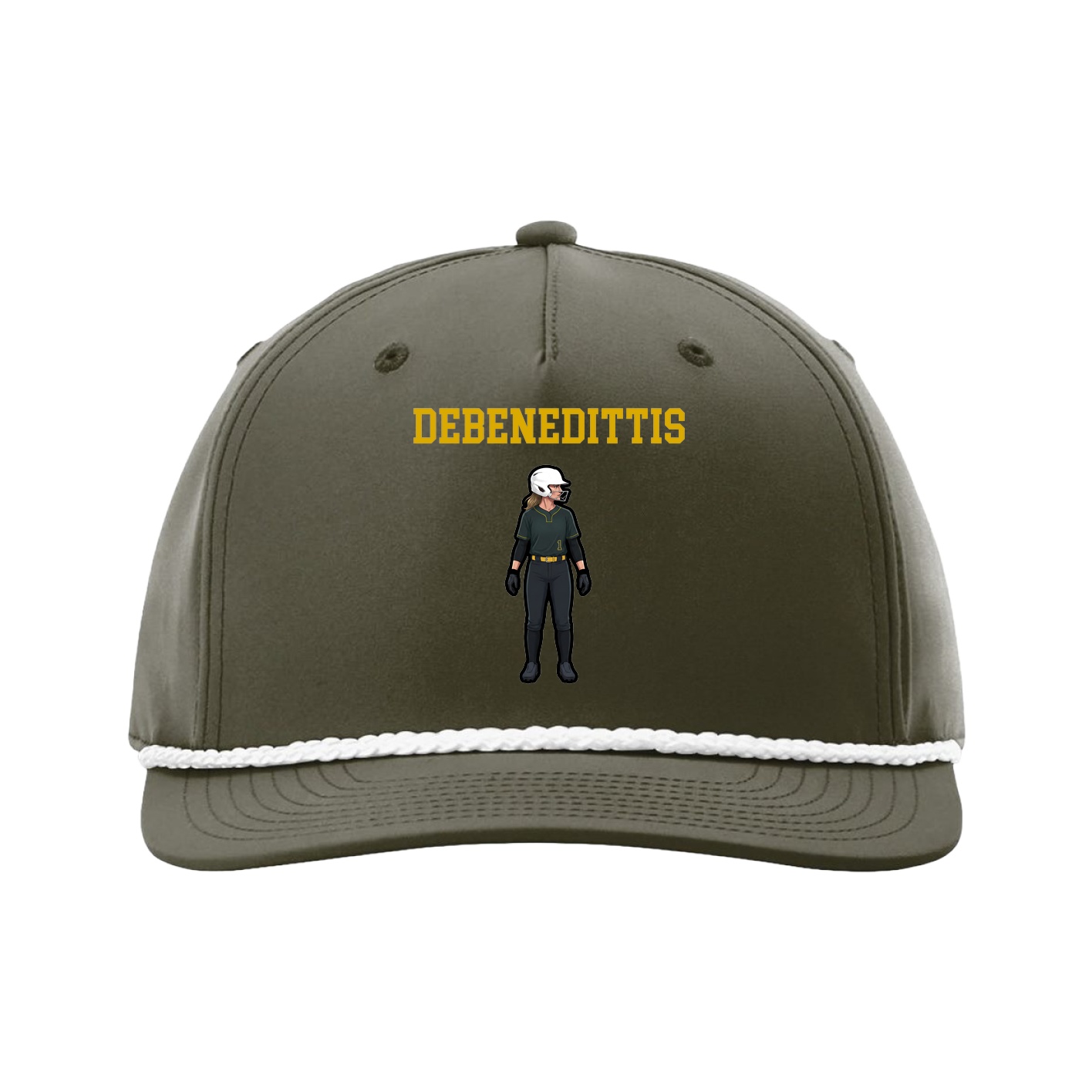 Five-Panel Classic Rope Cap — Shirsey in Green