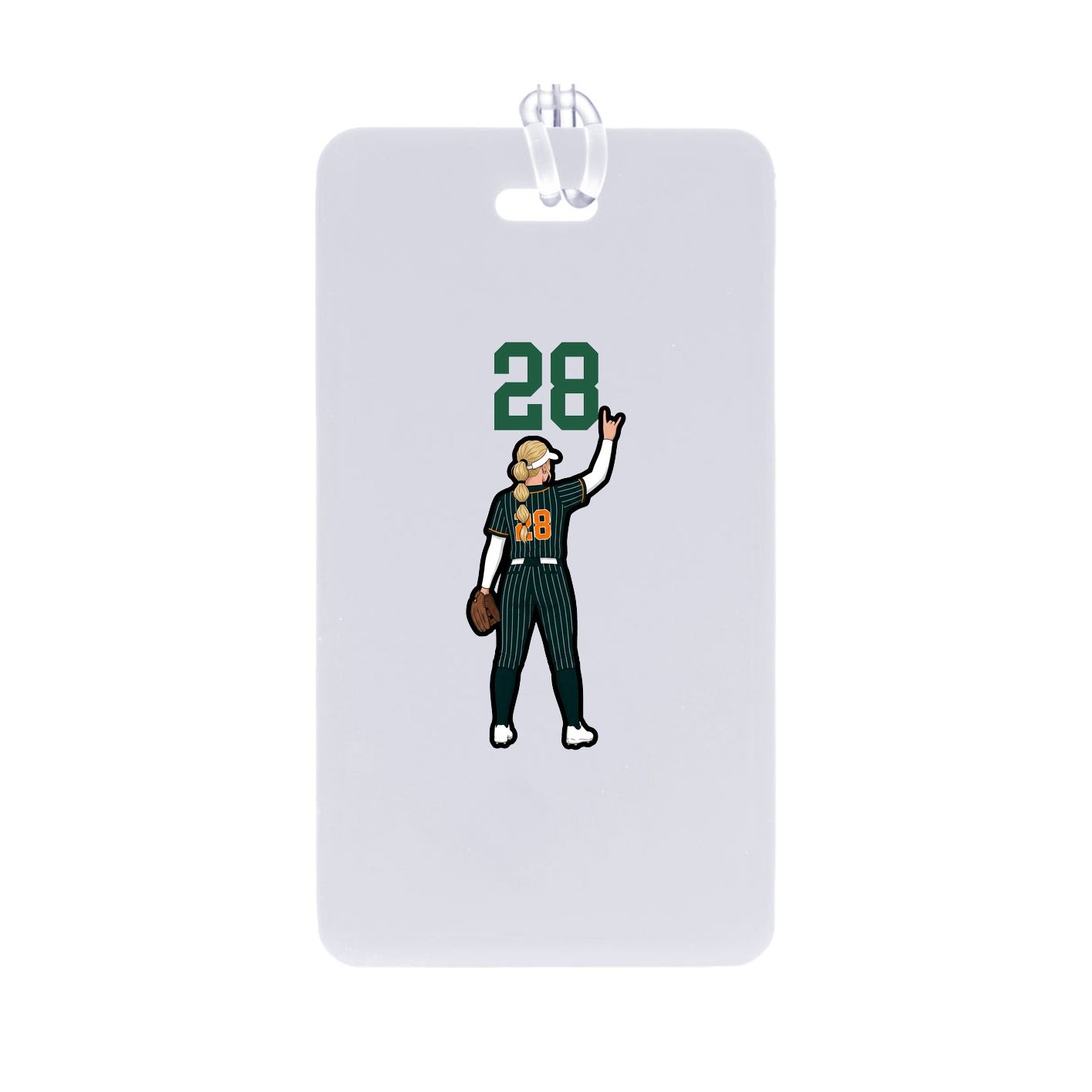 Bag Tag — Number Top in Classic