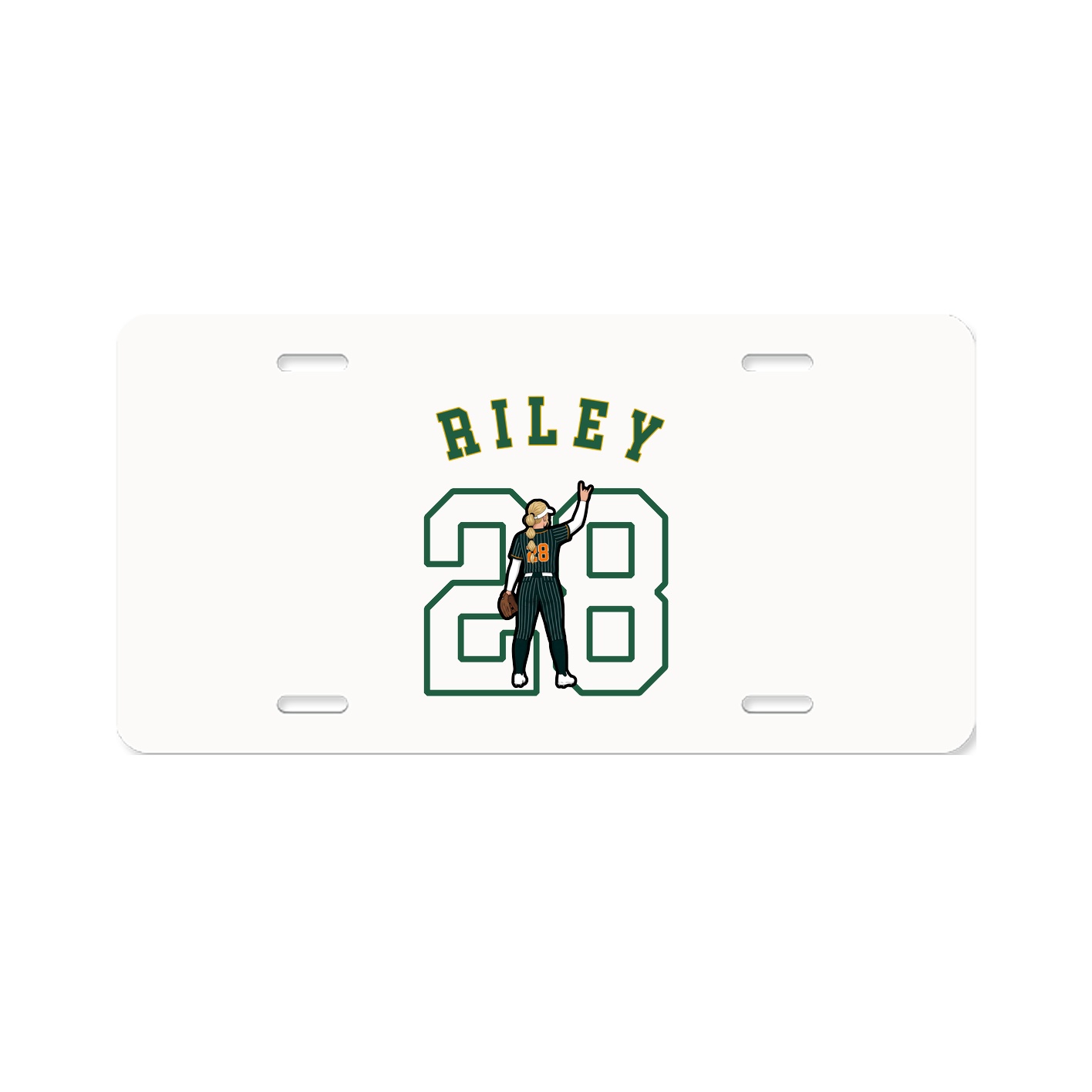 License Plate — Shirsey Arch in Classic