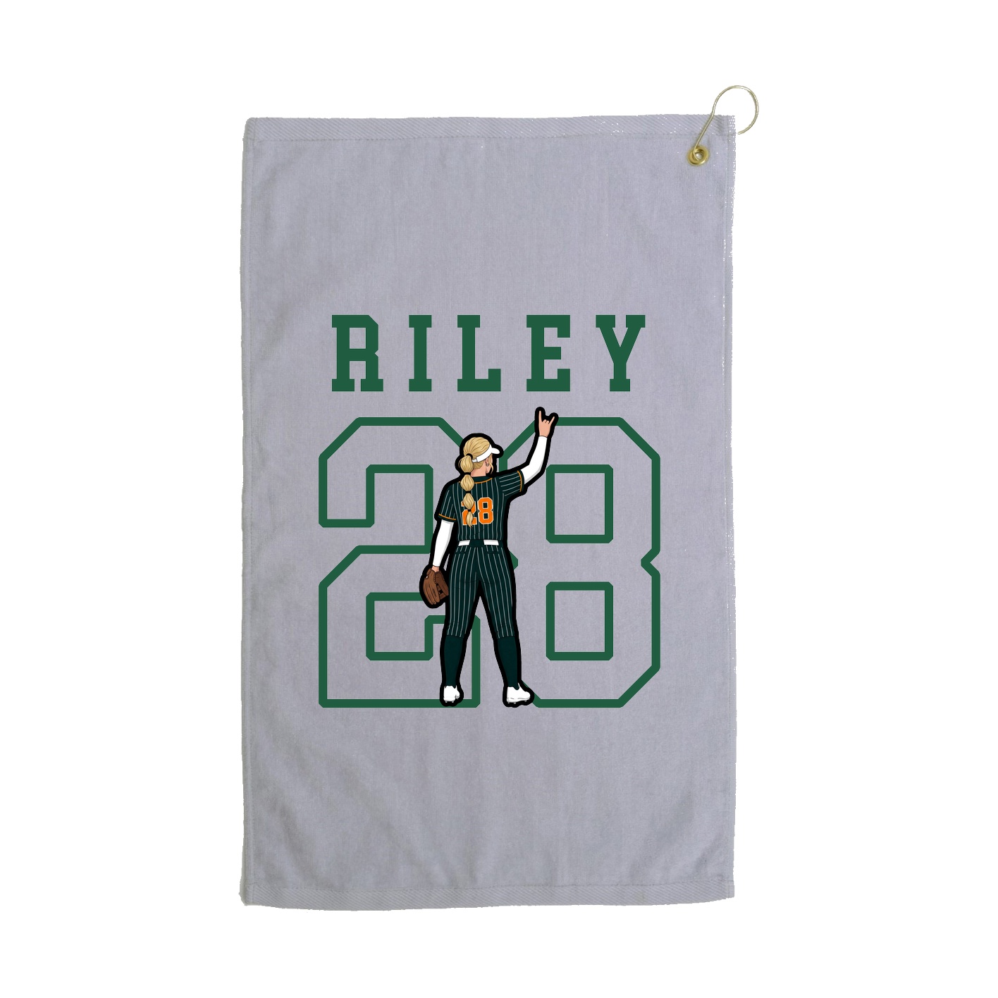 Golf Towel — Shirsey in Grey