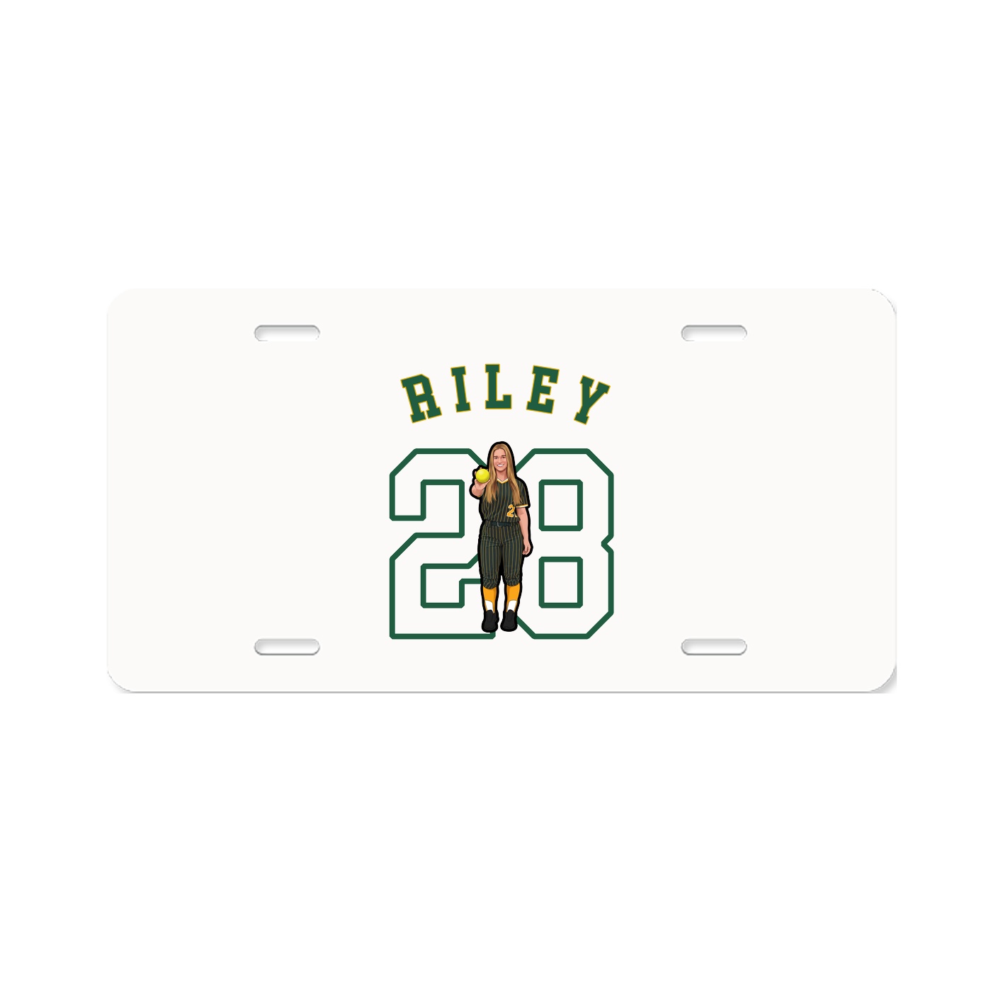 License Plate — Shirsey Arch in Classic