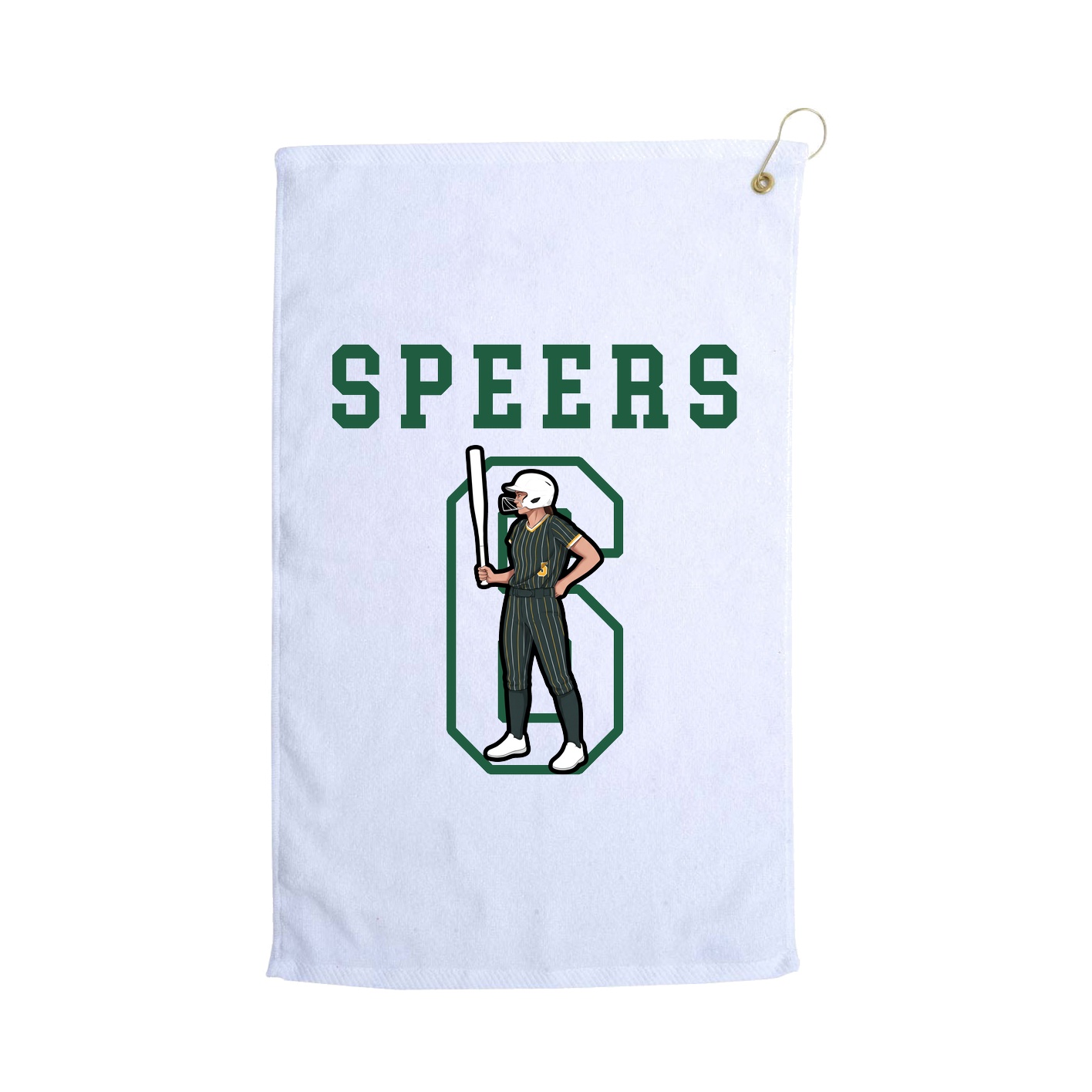 Golf Towel — Shirsey in White