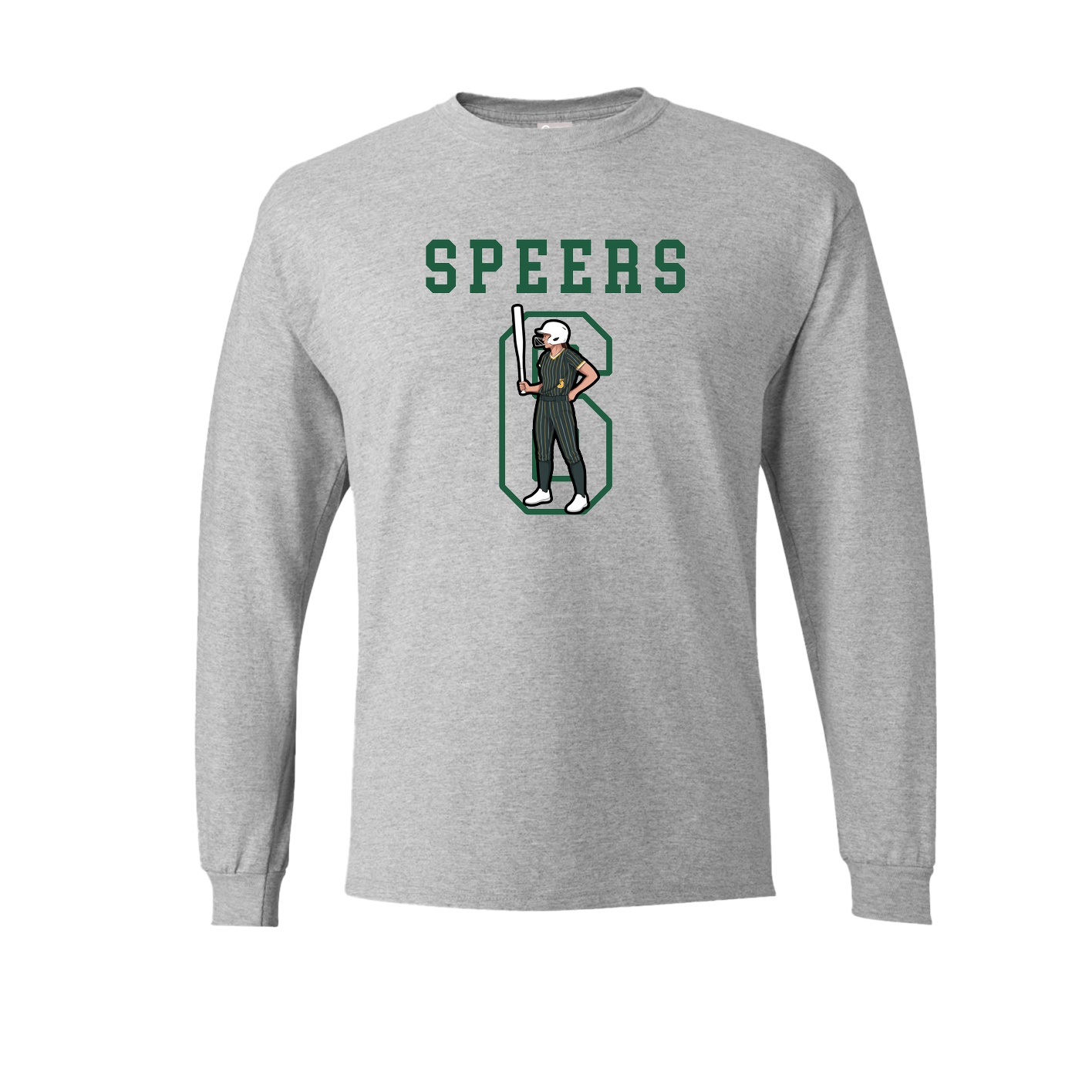 Long Sleeve Tee — Shirsey in Grey
