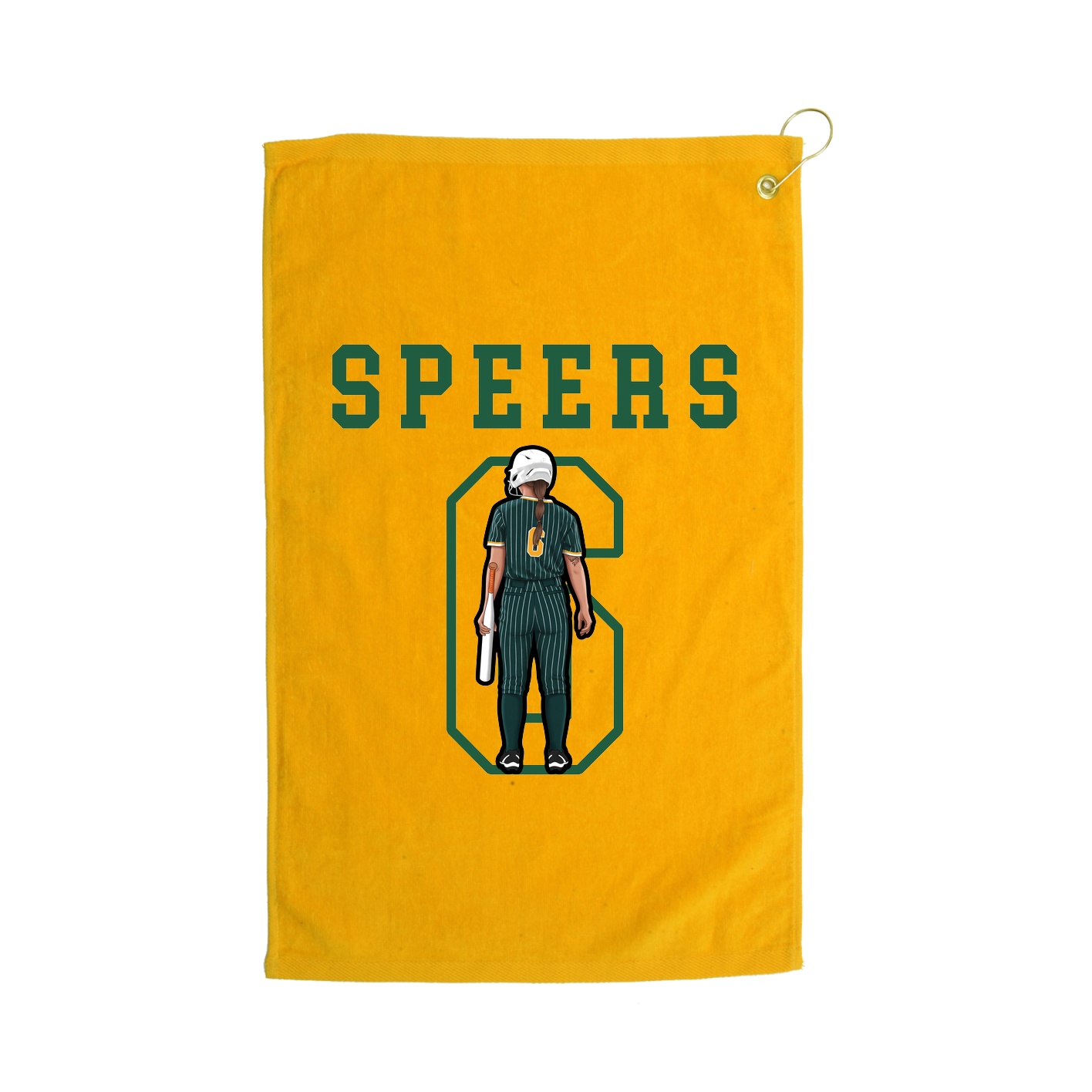 Golf Towel — Shirsey in Gold