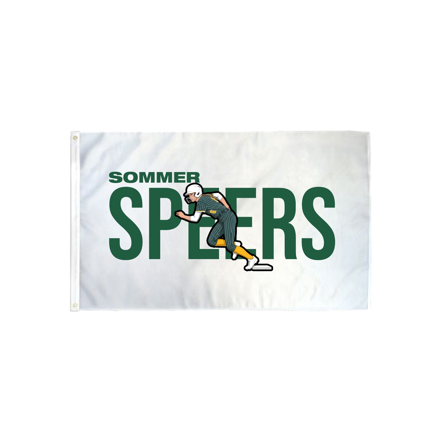 3x5 Flag — Player Name in Classic