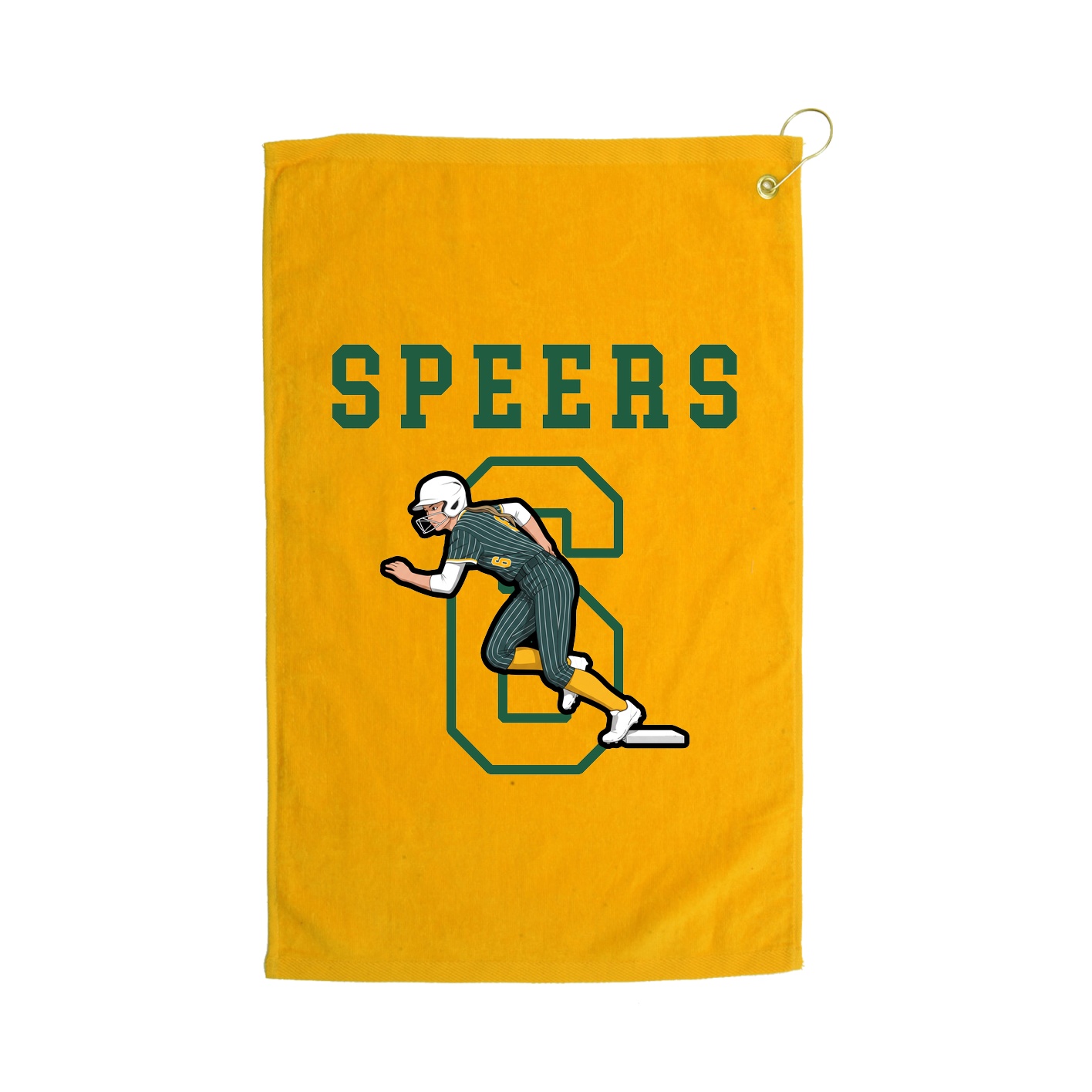 Golf Towel — Shirsey in Gold