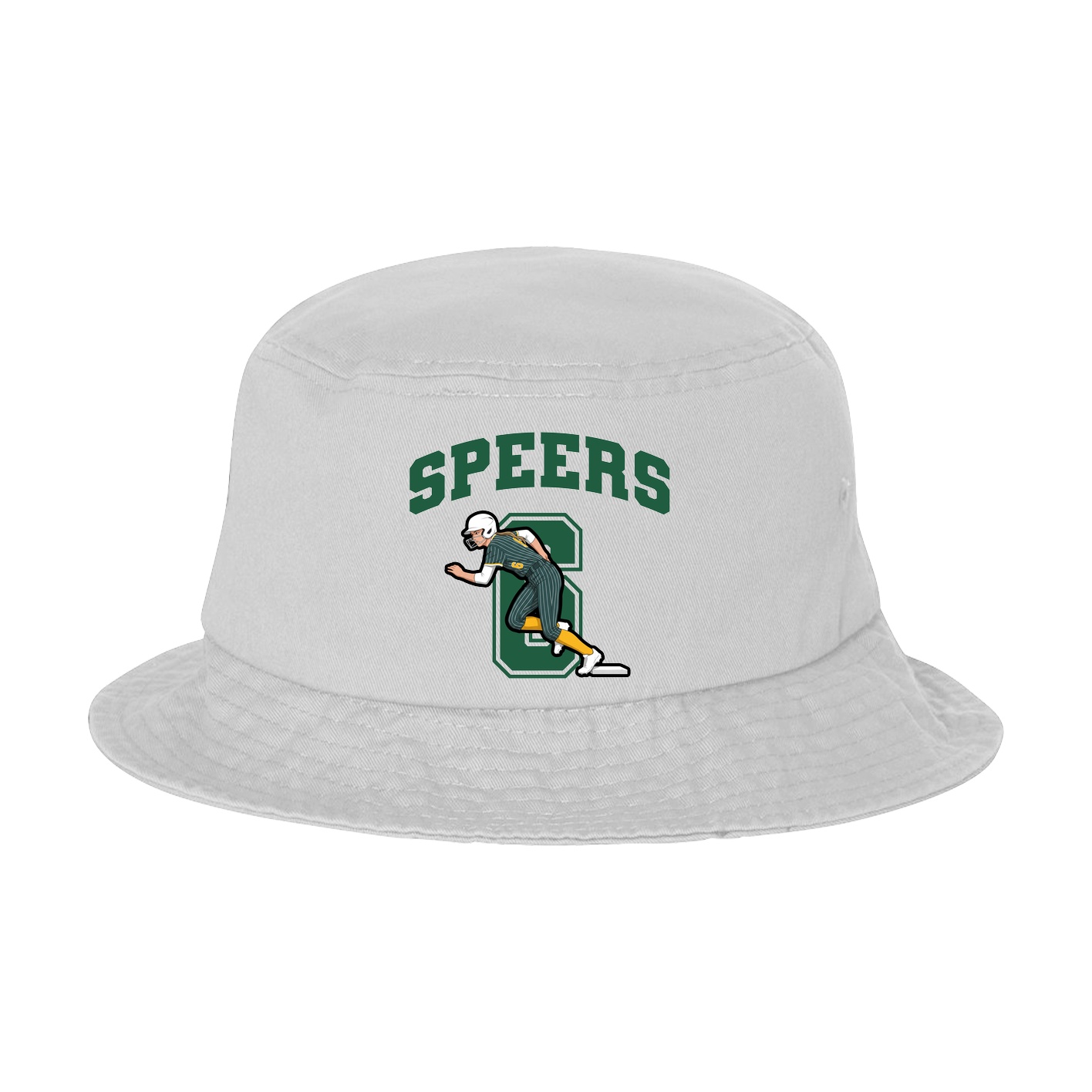 Bucket Cap — Number in White