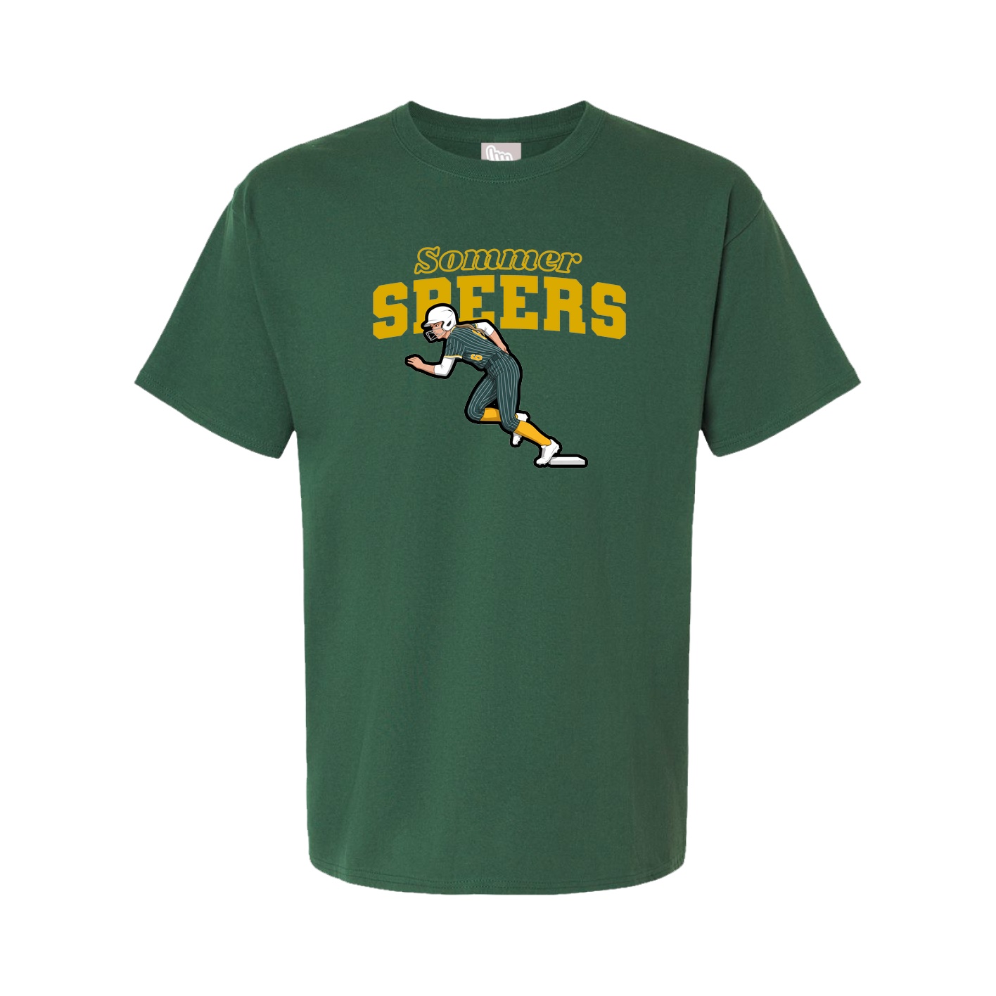 Tee — Name Arch in Green