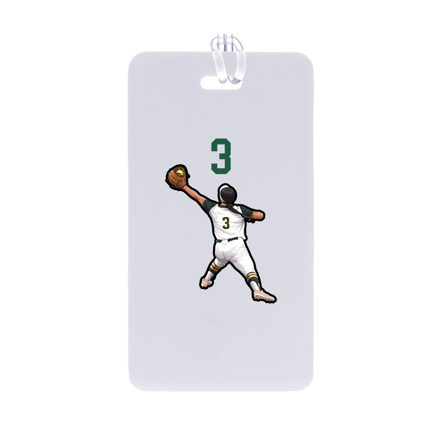 Bag Tag — Number Top in Classic