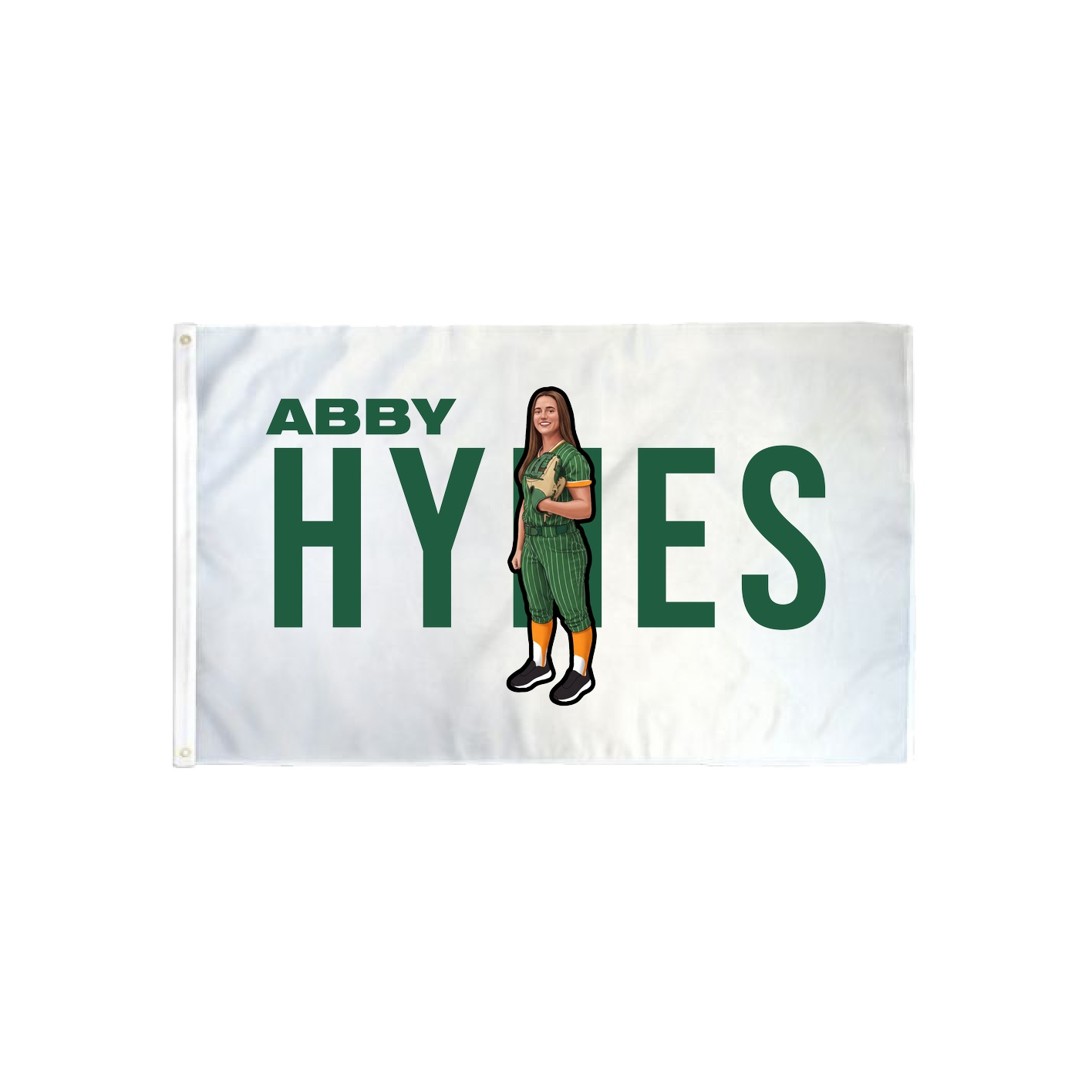 3x5 Flag — Player Name in Classic