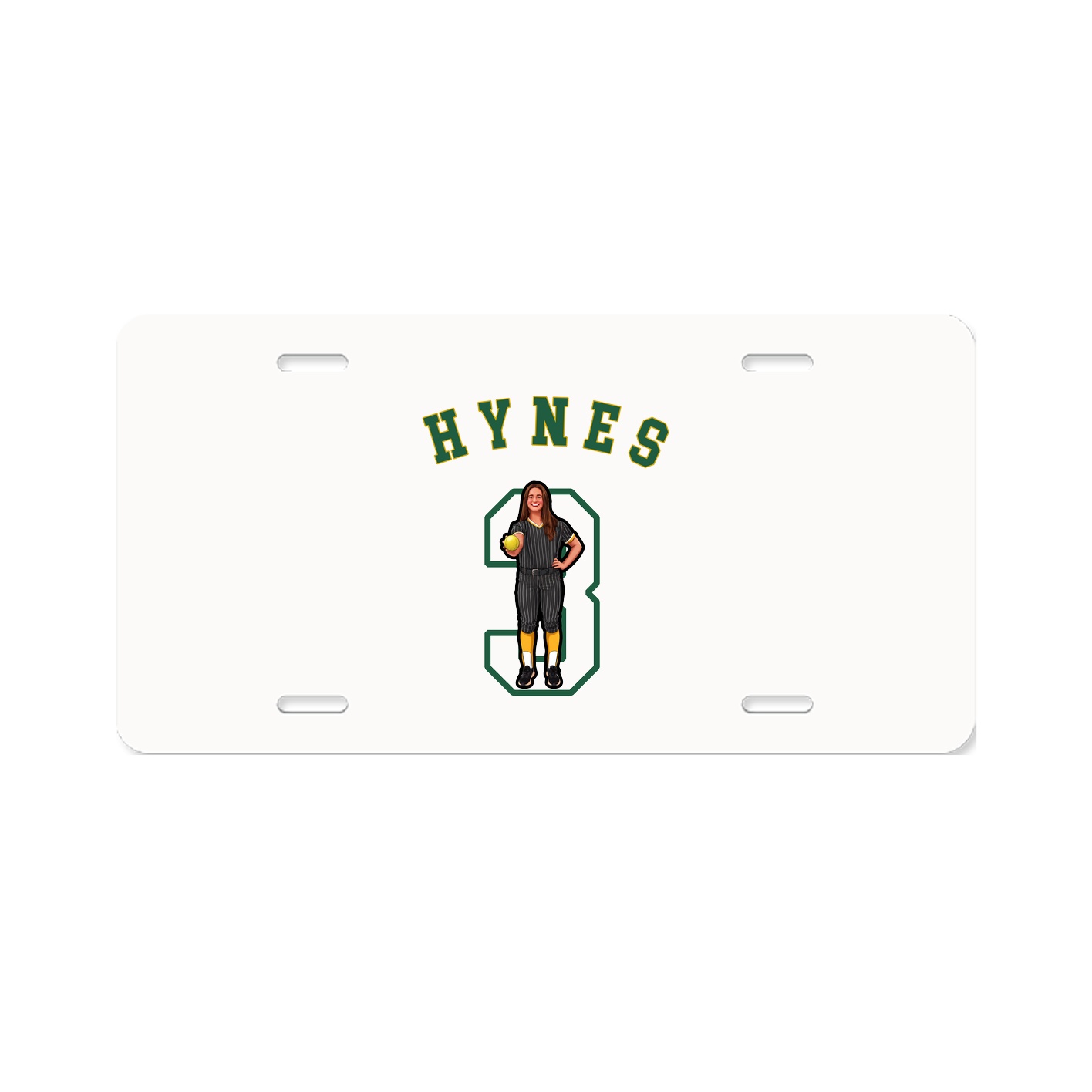 License Plate — Shirsey Arch in Classic