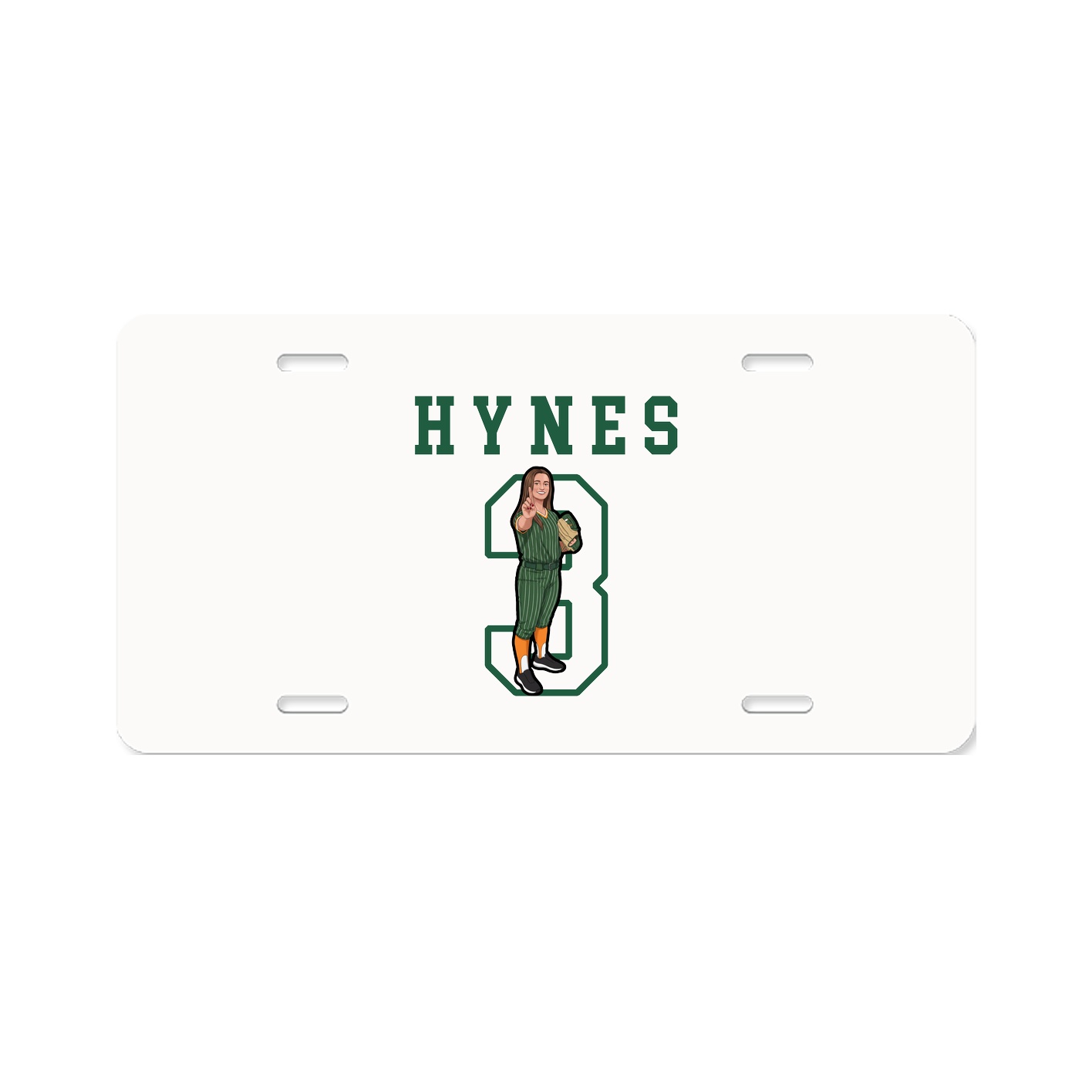License Plate — Shirsey in Classic