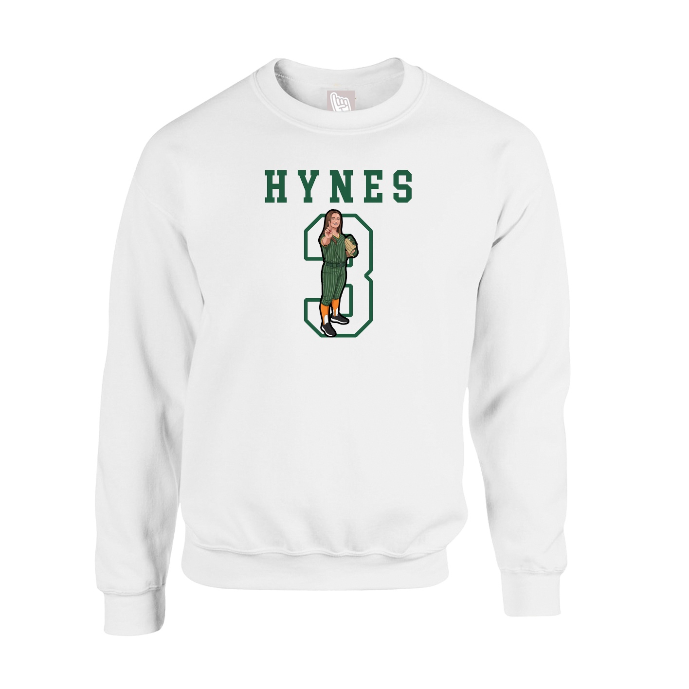 Fleece Crew — Shirsey in White