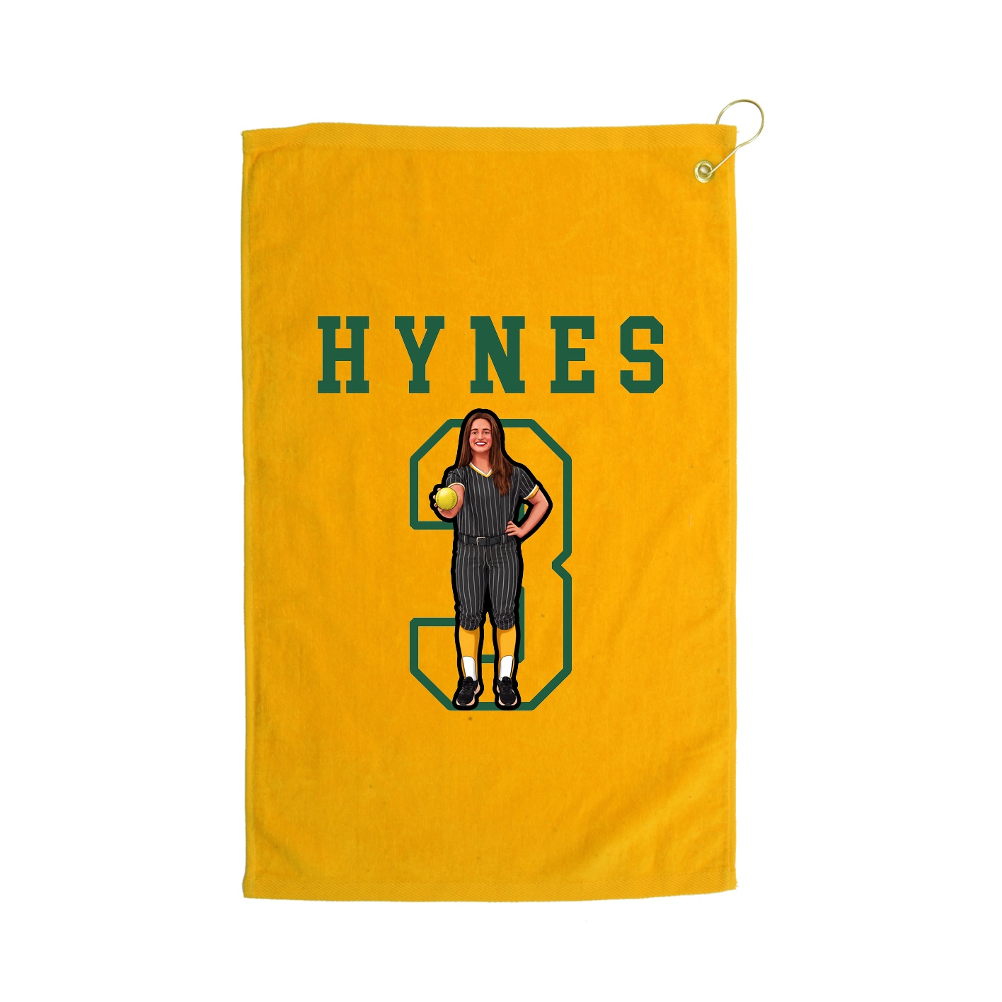 Golf Towel — Shirsey in Gold
