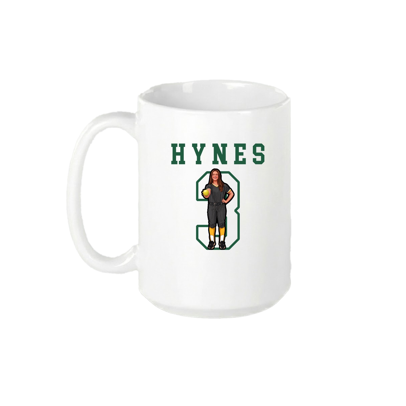 15oz Coffee Mug — Shirsey in White