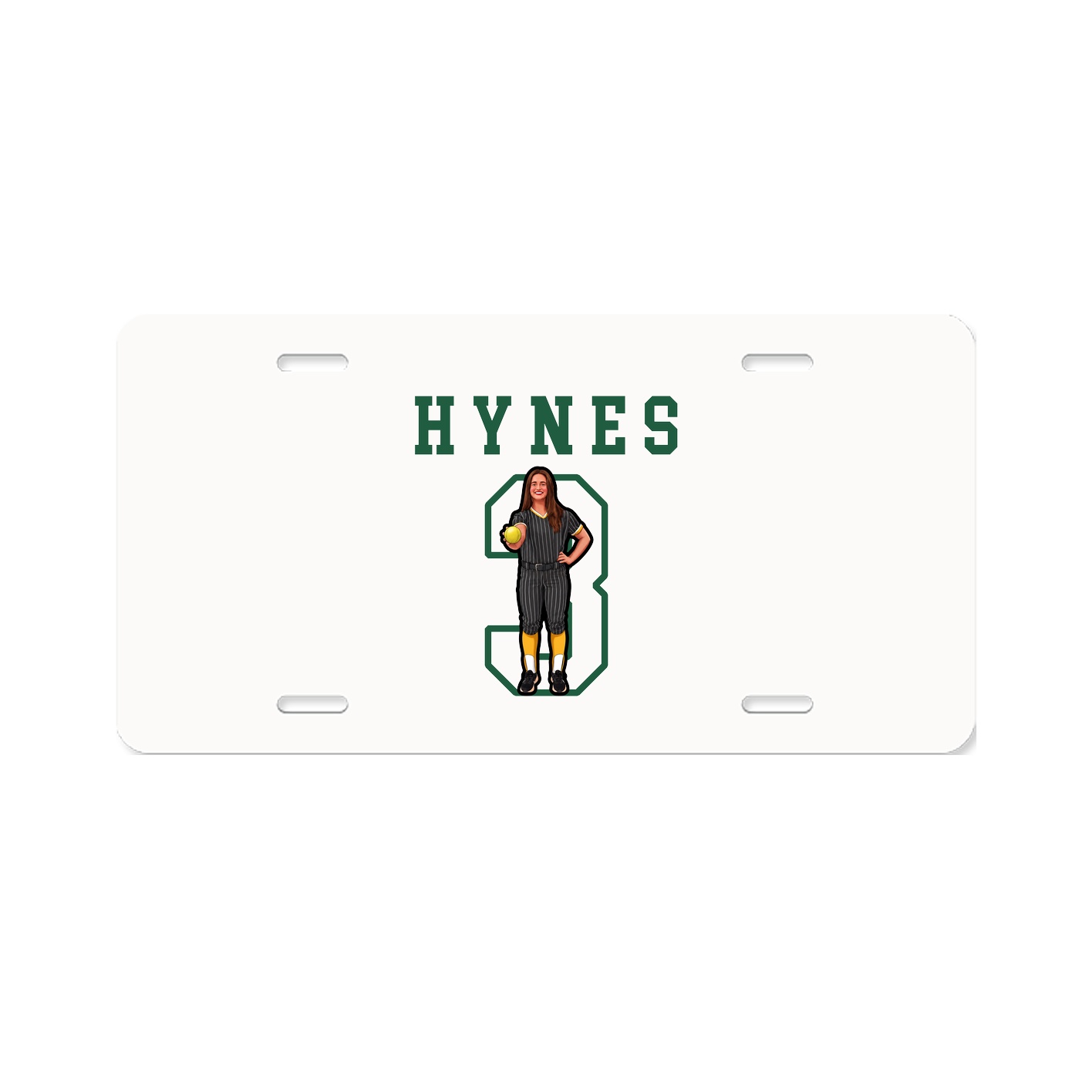 License Plate — Shirsey in Classic
