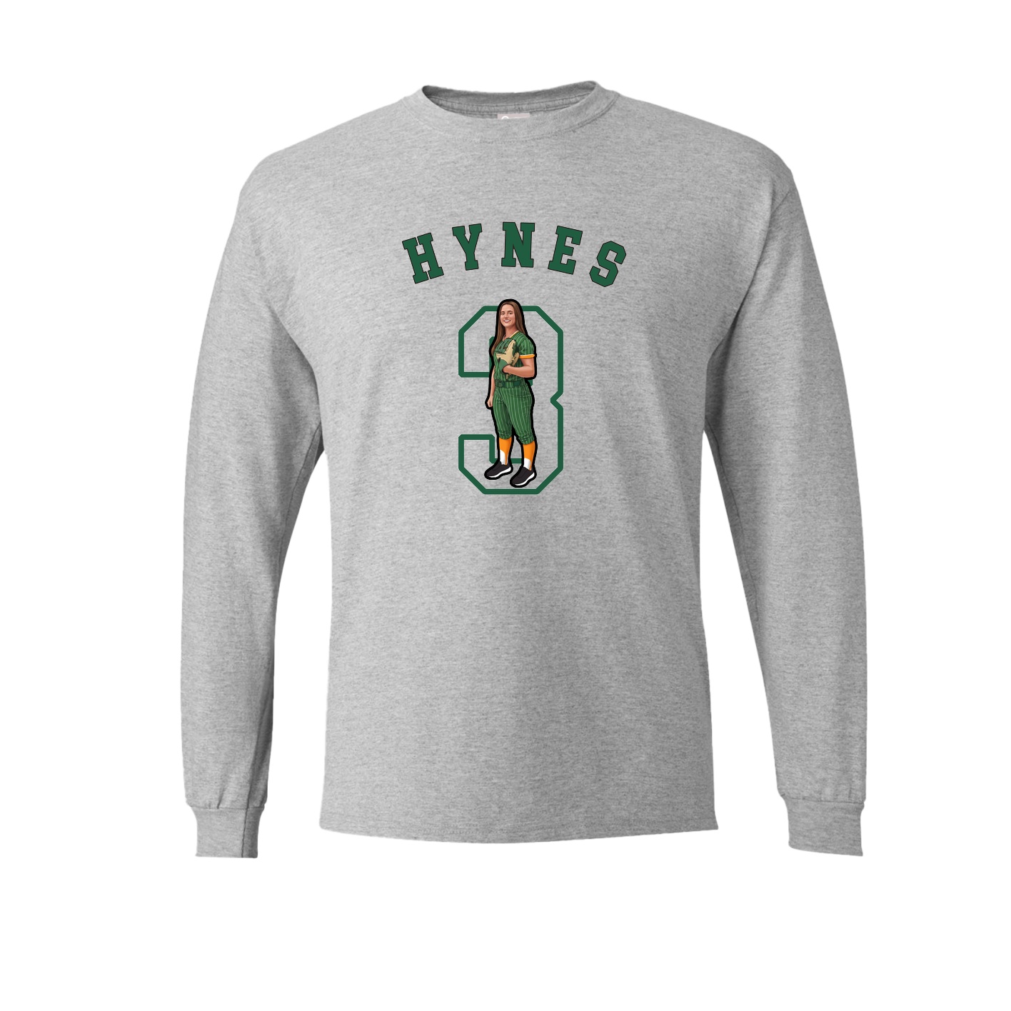 Long Sleeve Tee — Shirsey Arch in Grey