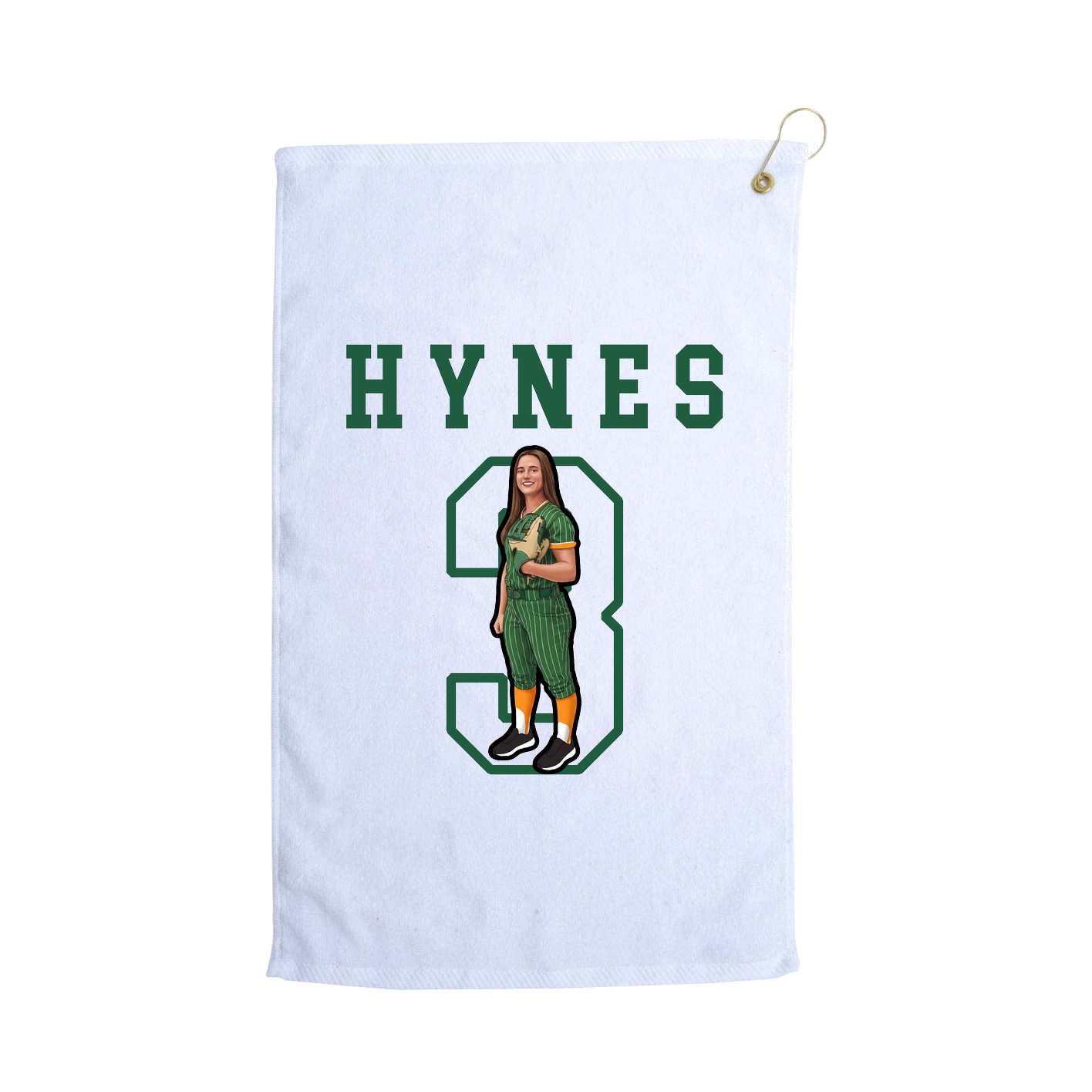 Golf Towel — Shirsey in White