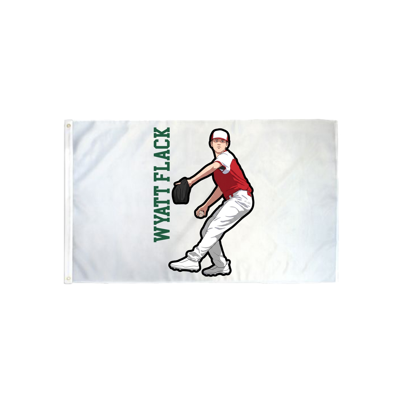 3x5 Flag — Name Vertical in Classic
