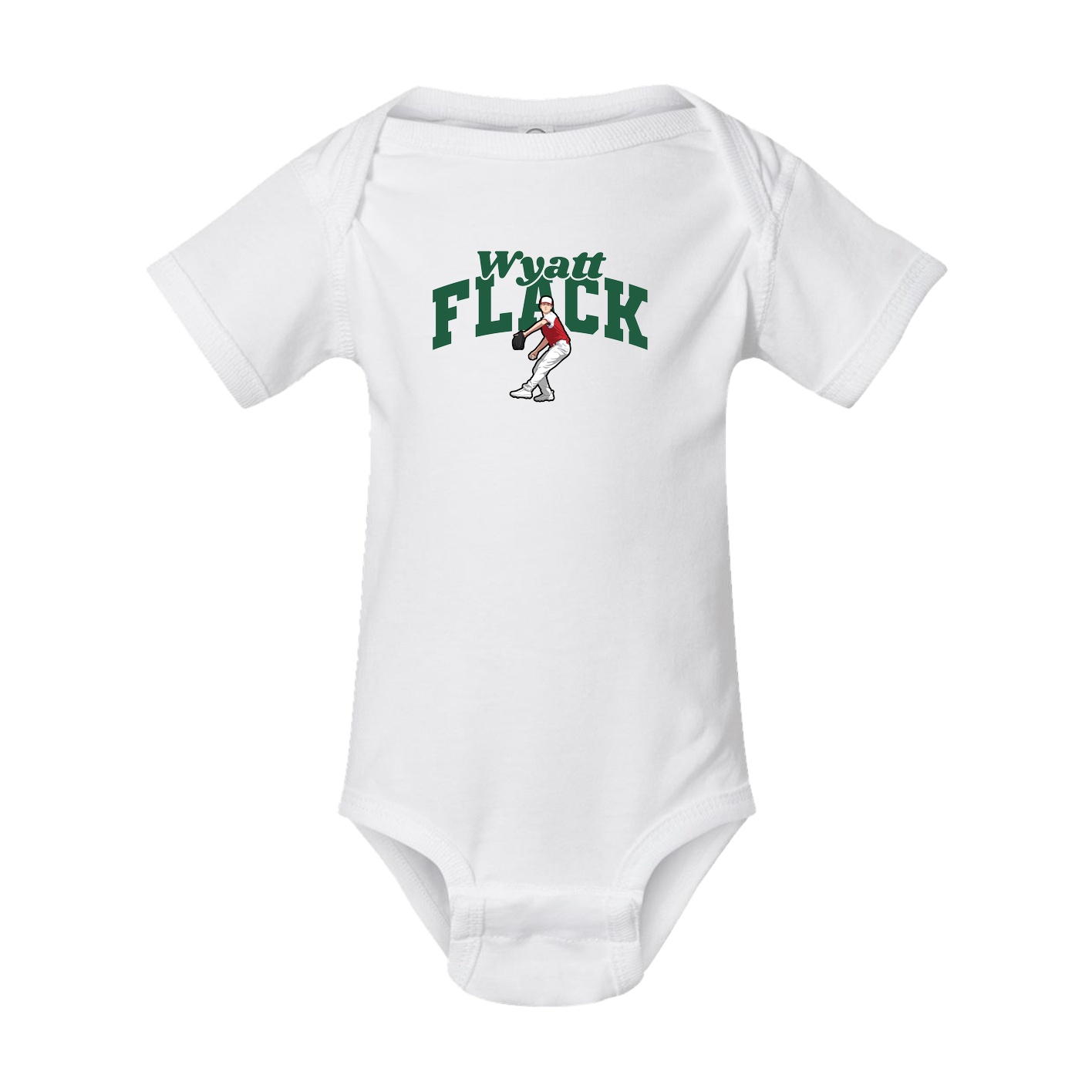 Baby Onesie — Signature Arch in White