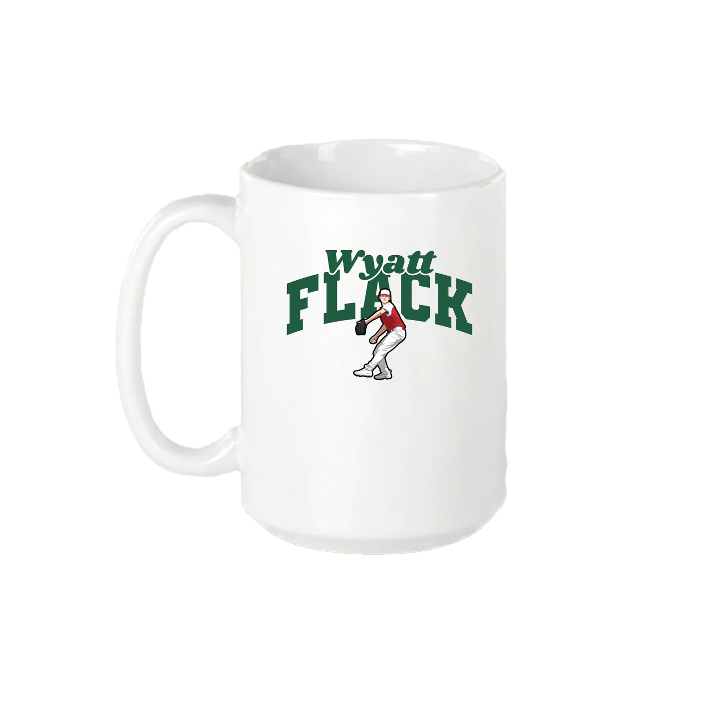 15oz Coffee Mug — Signature Arch in White