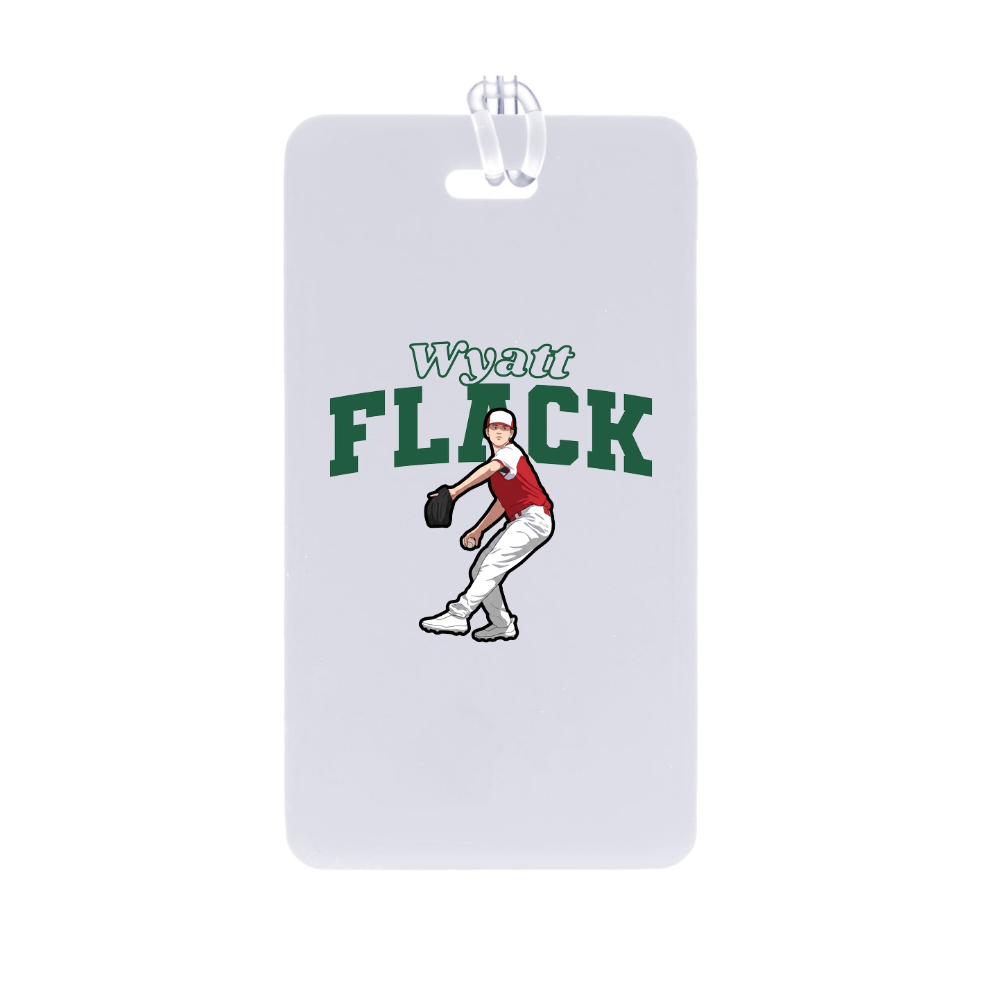 Bag Tag — Name Arch in Classic