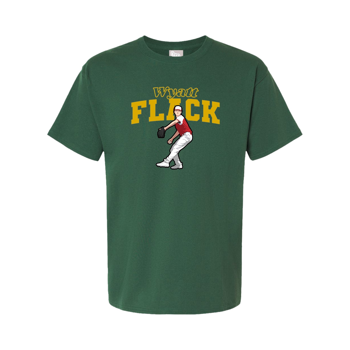 Tee — Name Arch in Green