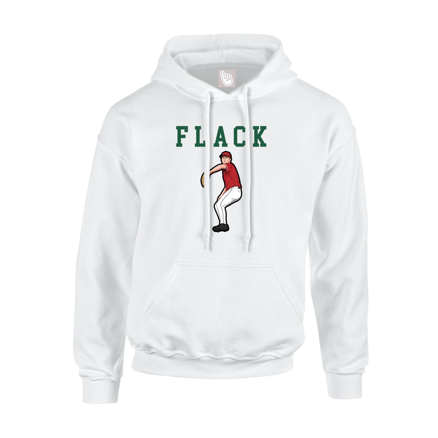 Hoodie — Shirsey in White