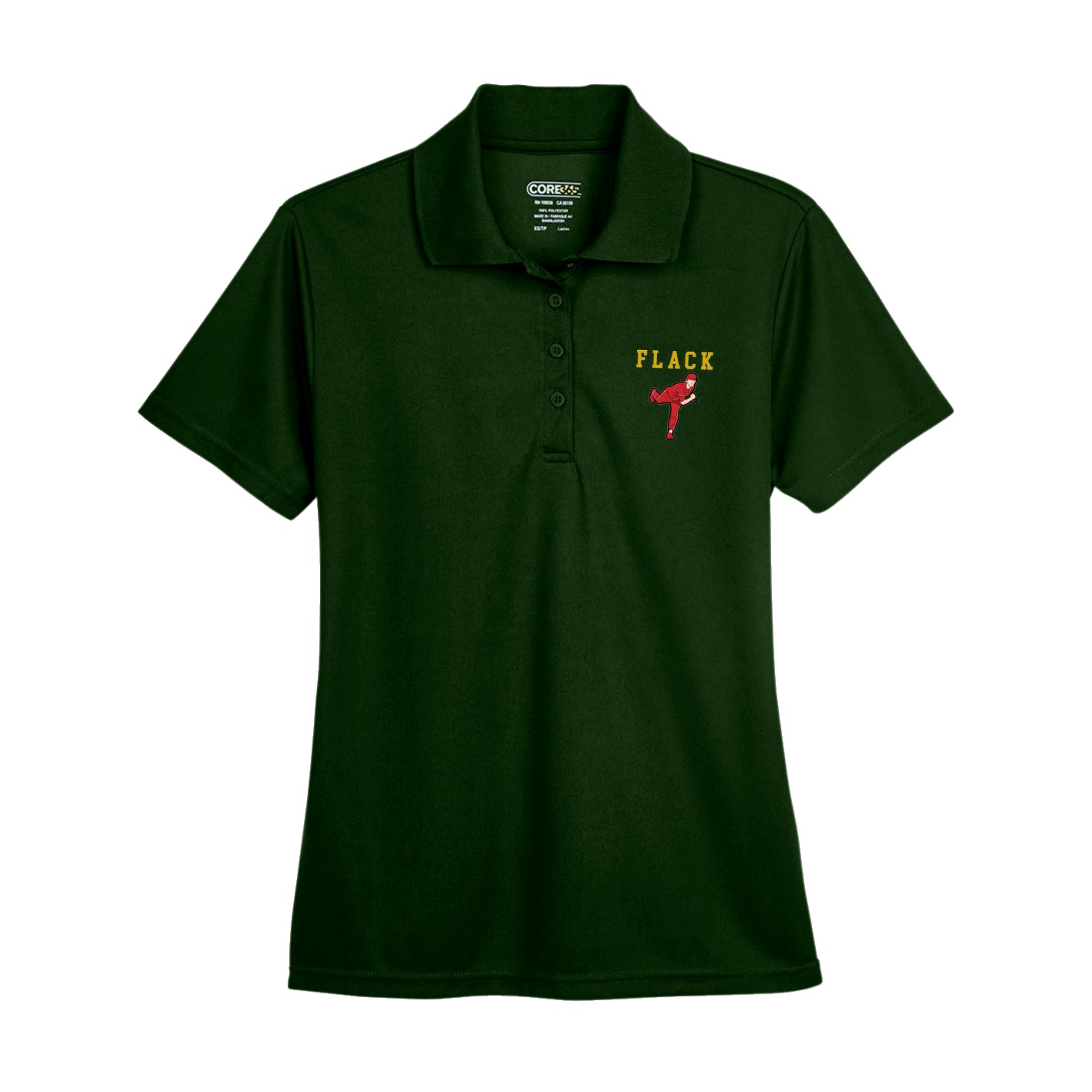 Womens Performance Polo — Shirsey in Green
