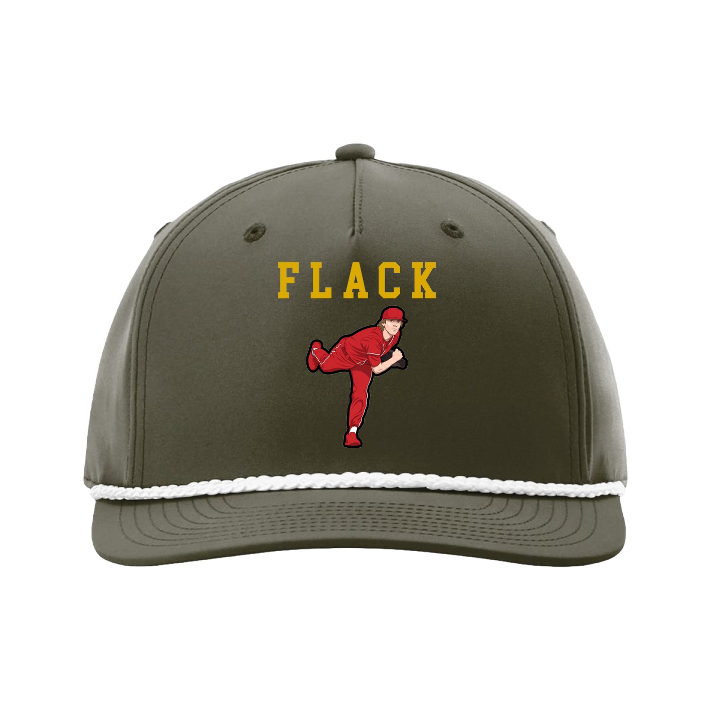 Five-Panel Classic Rope Cap — Shirsey in Green