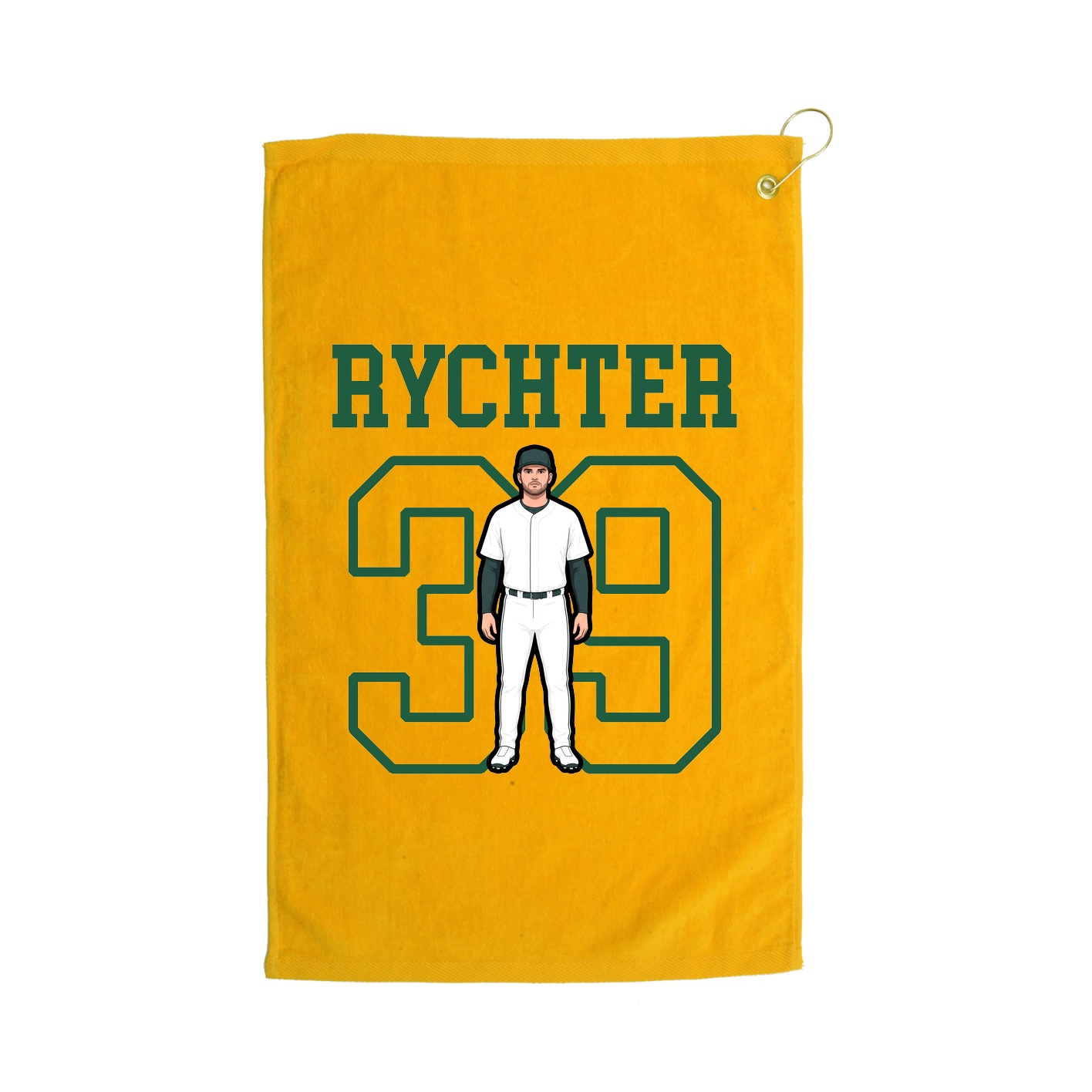 Golf Towel — Shirsey in Gold