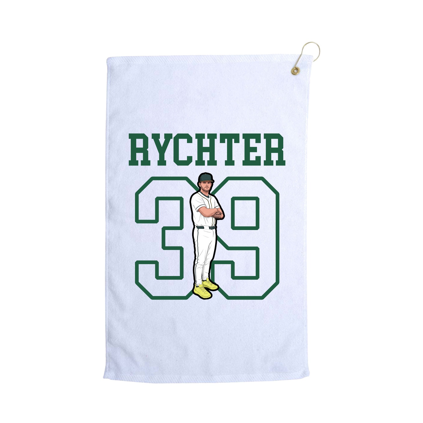 Golf Towel — Shirsey in White