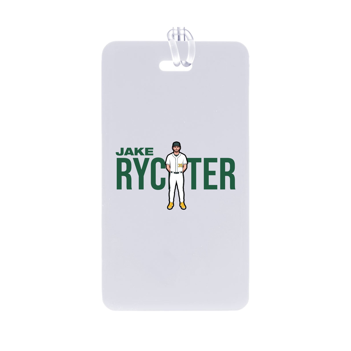 Bag Tag — Player Name in Classic