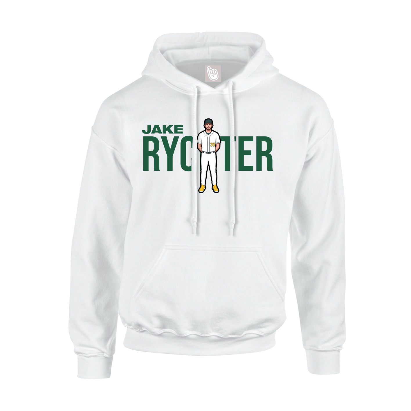 Hoodie — Player Name in White