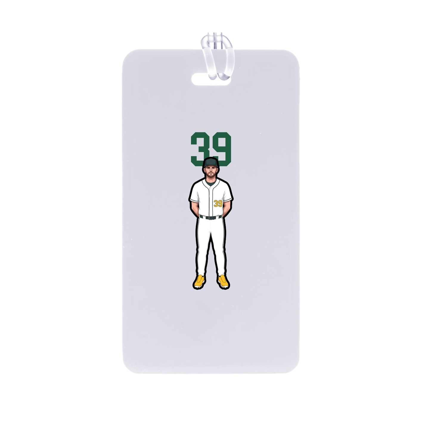 Bag Tag — Number Top in Classic