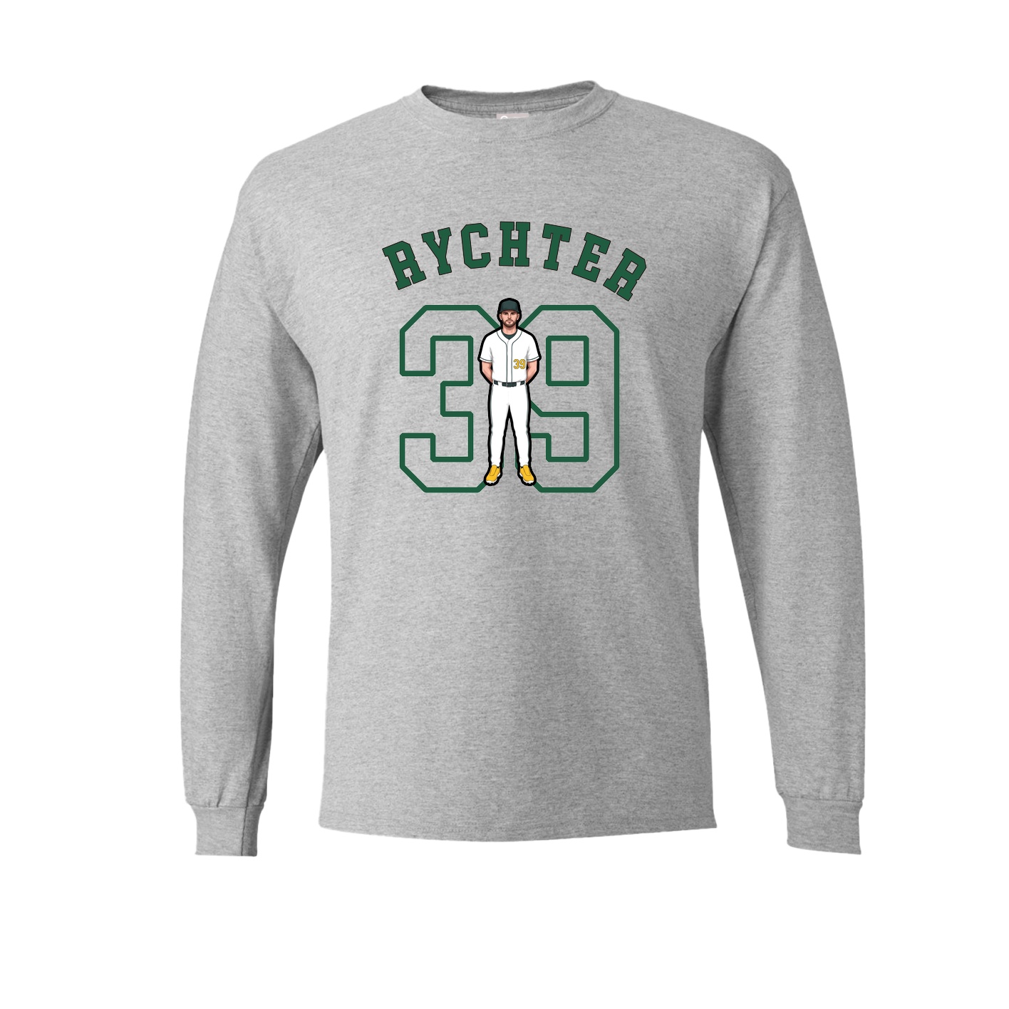 Long Sleeve Tee — Shirsey Arch in Grey